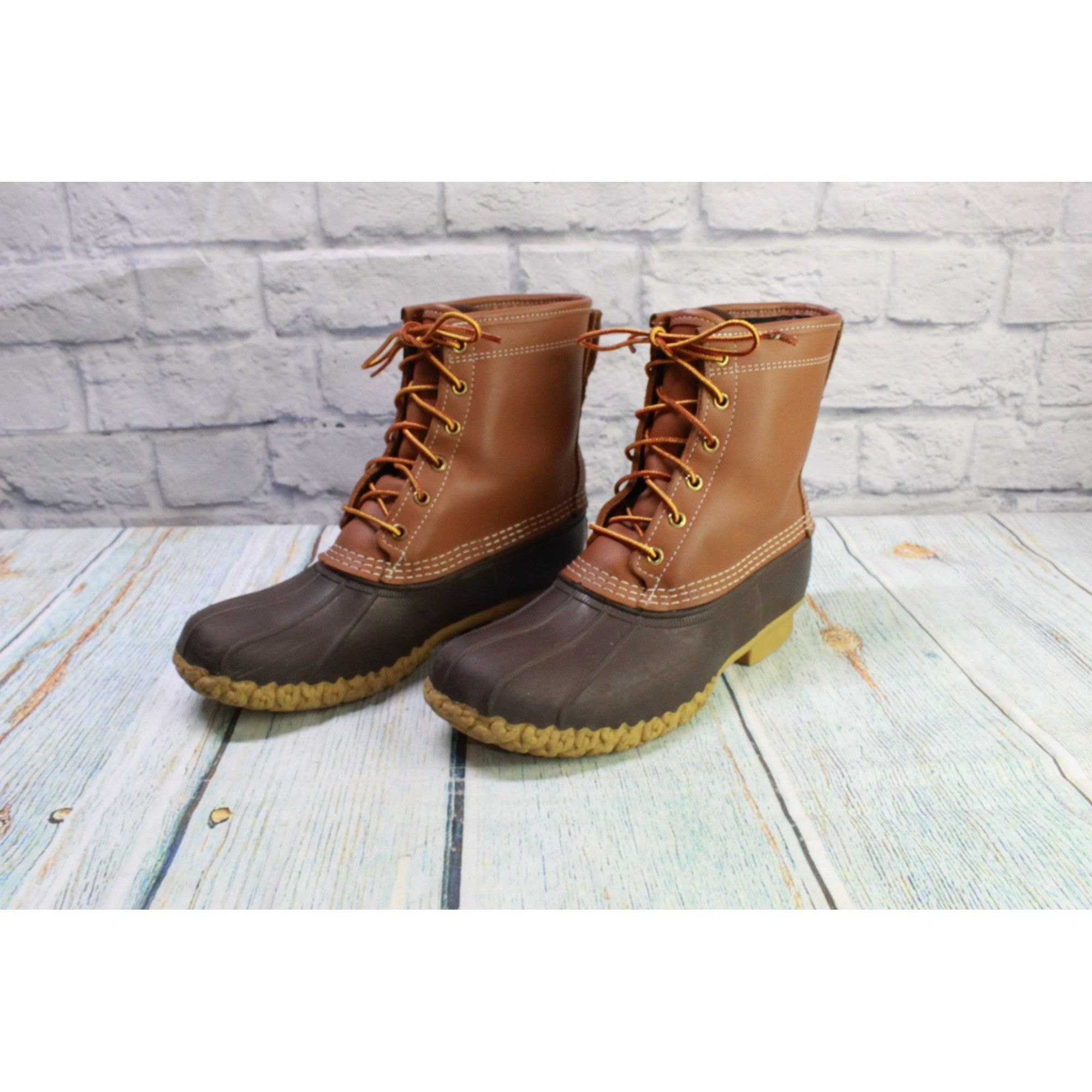 LL Bean Women's Insulated Gore-Tex Ankle Duck Boots