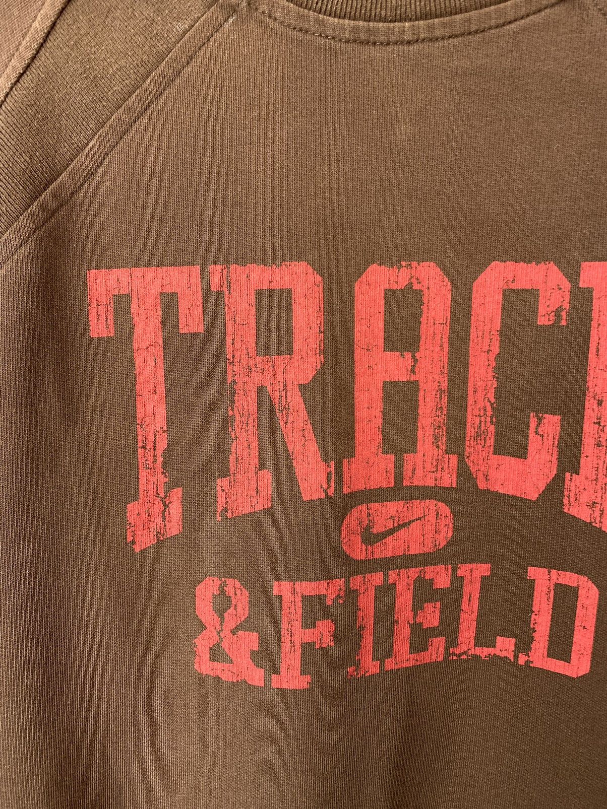 Nike Y2K 90’s Vintage Brown Nike Sweatshirt T Shirt Tn Zm Hype Size US L / EU 52-54 / 3 - 3 Thumbnail