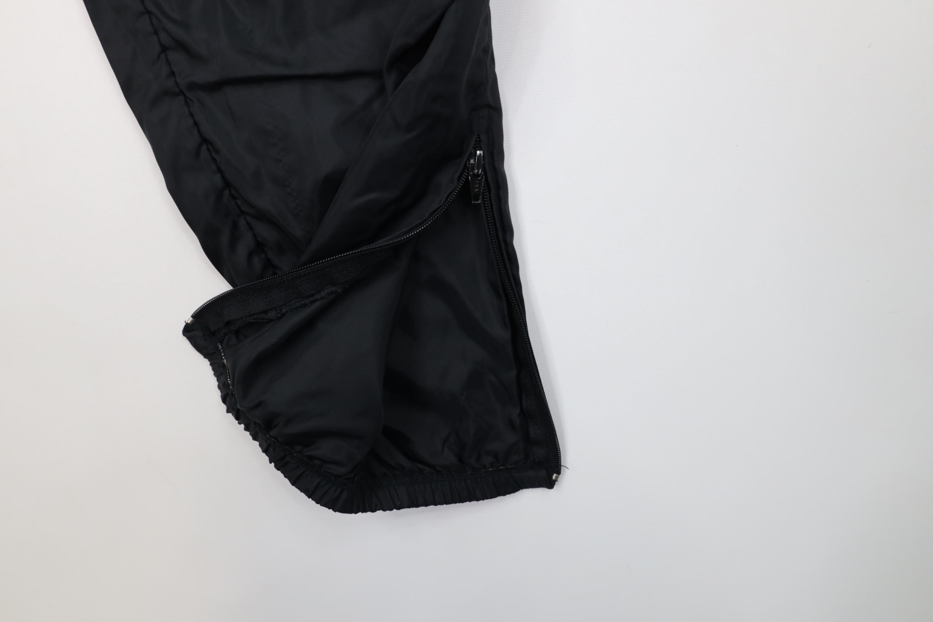 Vintage Vintage 90s Streetwear Windbreaker Joggers Pants USA Black Size US 34 / EU 50 - 5 Thumbnail