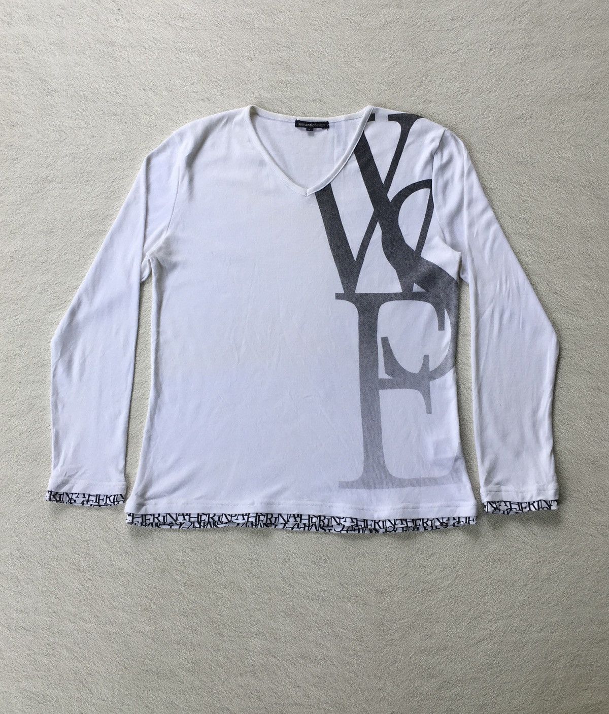 Tornado Mart TORNADO MART SNAKESKIN V-NECK SHIRT | Grailed