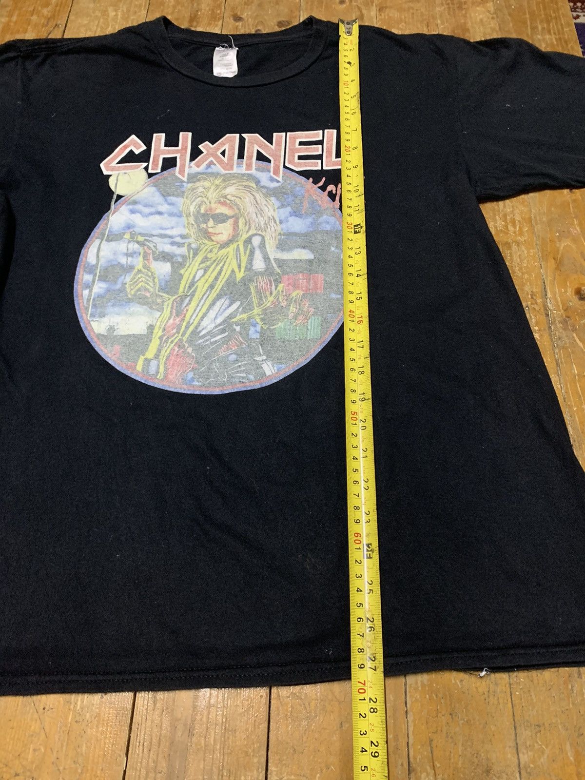 Band Tees Vintage Chanel Karl World Tour 1983 IM Style Printed Tee Size US L / EU 52-54 / 3 - 8 Thumbnail