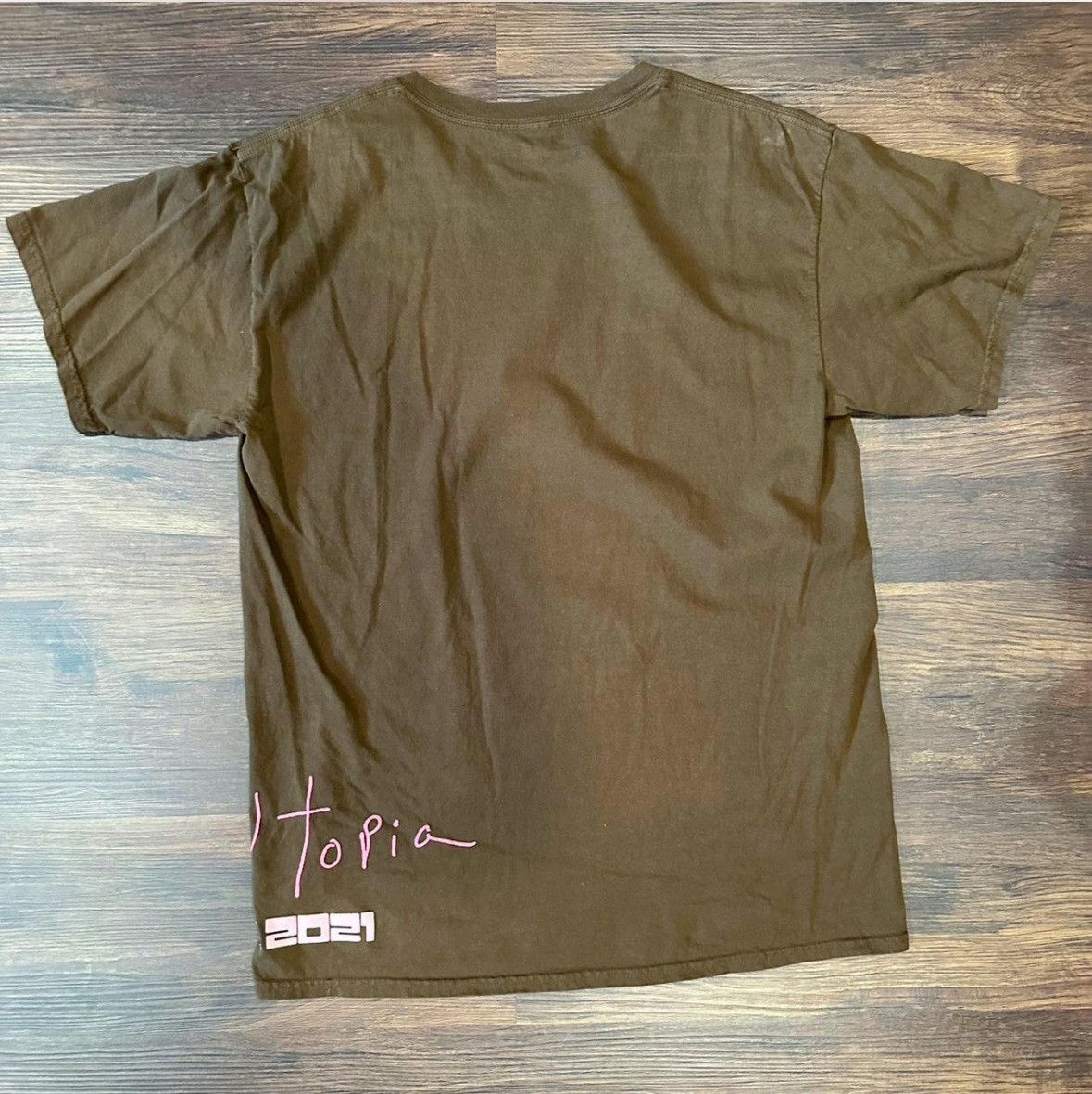 Travis Scott Travis scott brown shirt Size US L / EU 52-54 / 3 - 3 Thumbnail