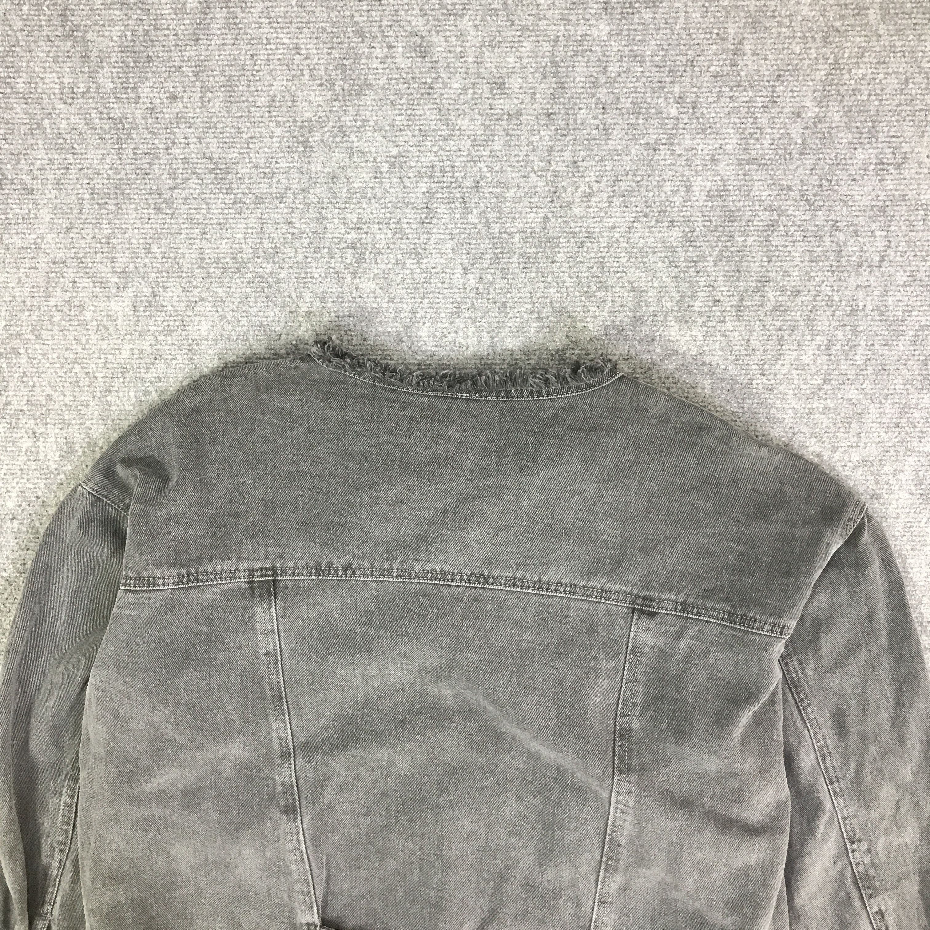Japanese Brand RICHE GLAMOUR TYPE 2 BLACK FADED JACKET K96B17 Size US M / EU 48-50 / 2 - 4 Thumbnail