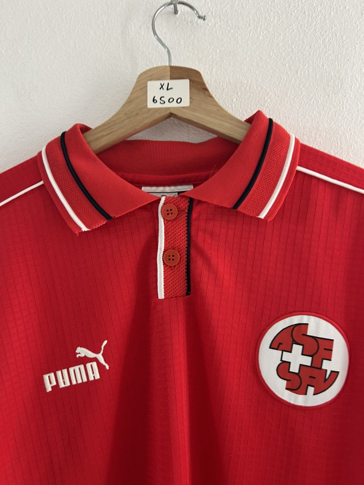 Puma × Vintage 1999/00 Switzerland Home jersey Size US XL / EU 56 / 4 - 3 Thumbnail