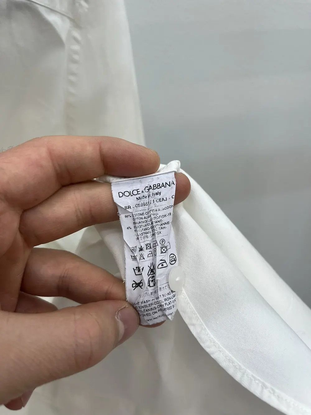 Dolce & Gabbana Dolce & Gabbana Gold Classic Button Up Shirt Size US S / EU 44-46 / 1 - 4 Thumbnail