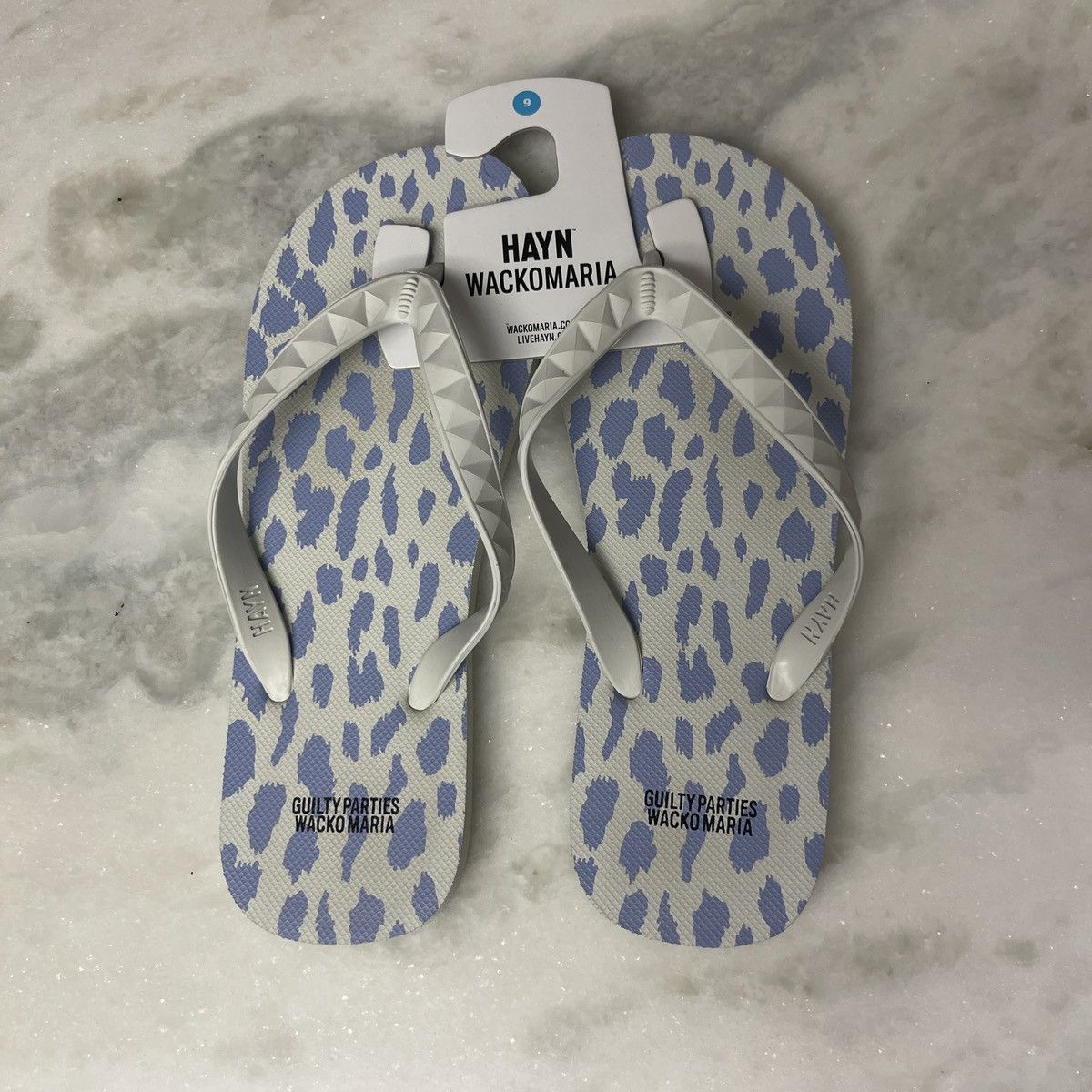 Wacko Maria x Hayn flip flops