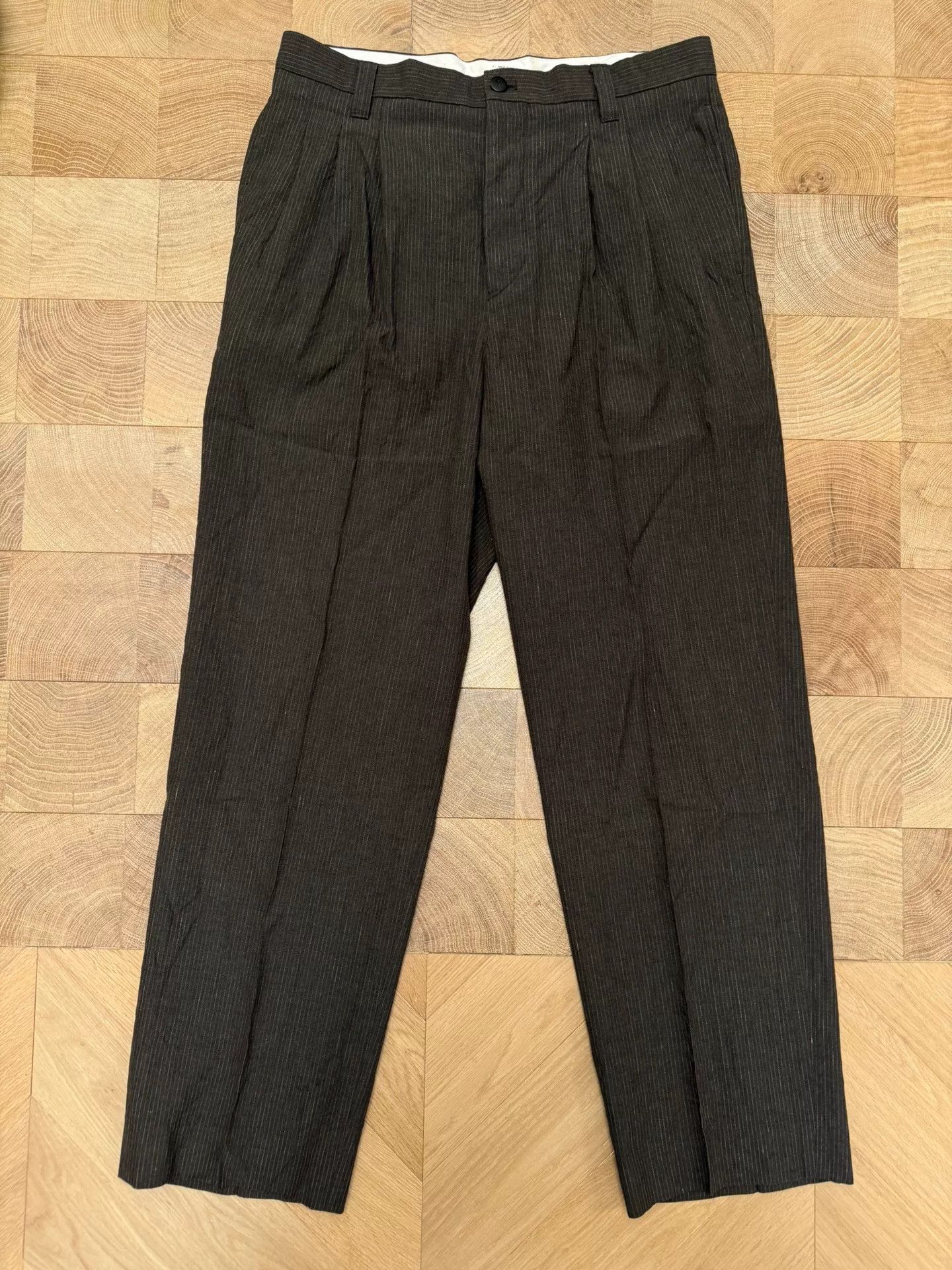 Visvim VISVIM 23SS MCCLOUD Pinstriped Slacks Size US 30 / EU 46 - 1 Thumbnail