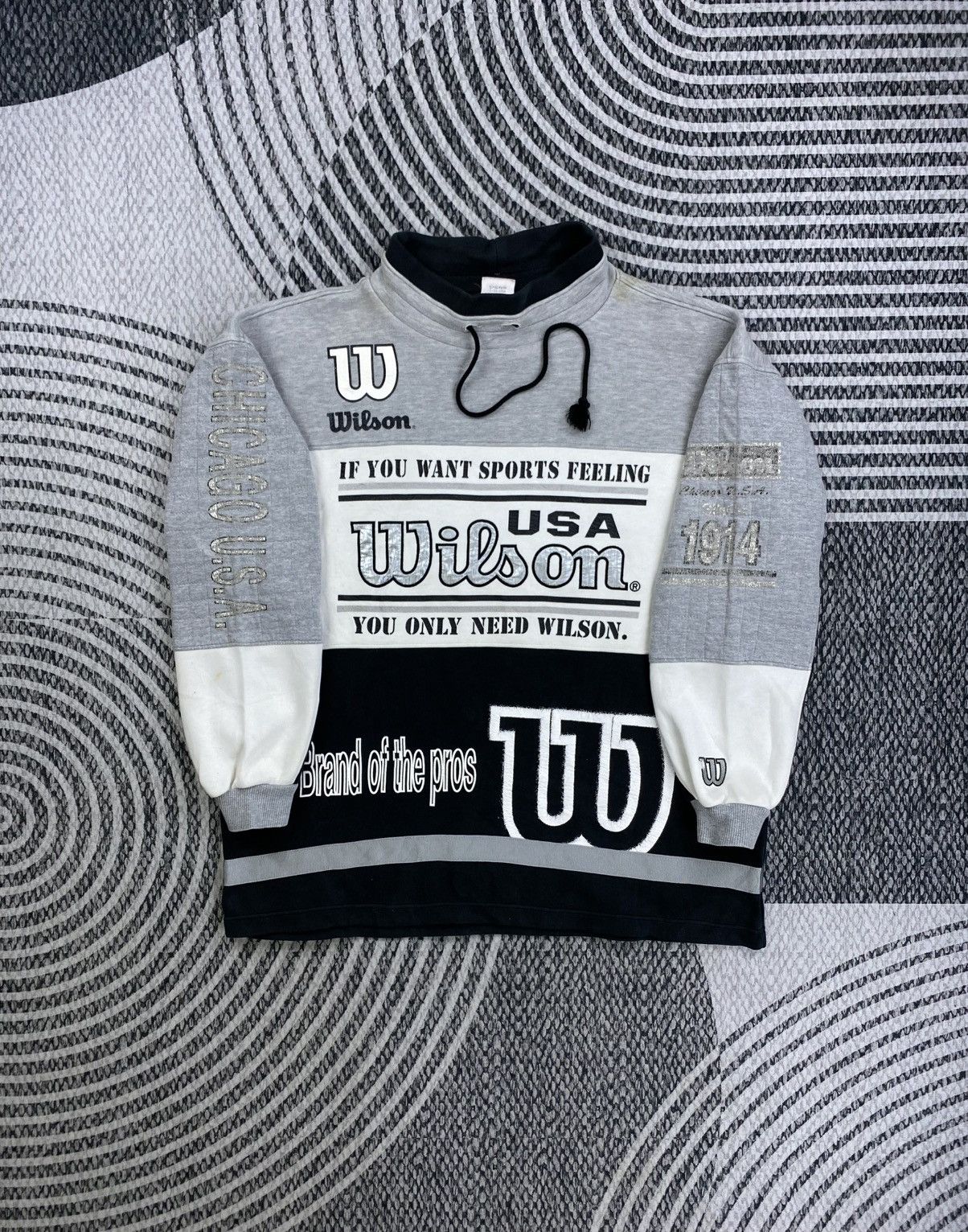 Wilson Vintage Wilson Usa Sport Specialties Sweatshirt Size US XL / EU 56 / 4 - 1 Thumbnail