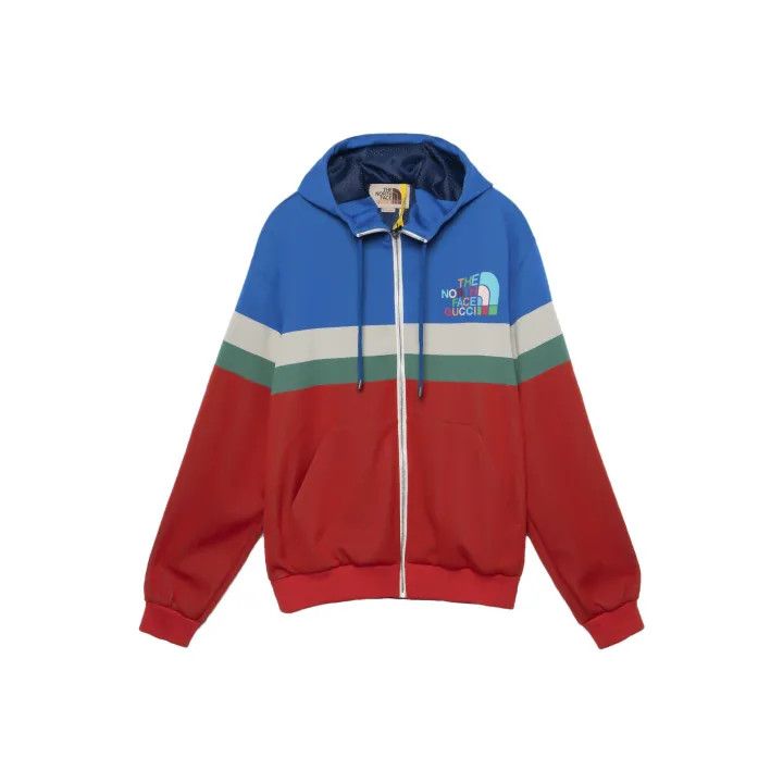 Gucci Gucci The North Face Colorblock Zip Jacket Size US XS / EU 42 / 0 - 1 Thumbnail