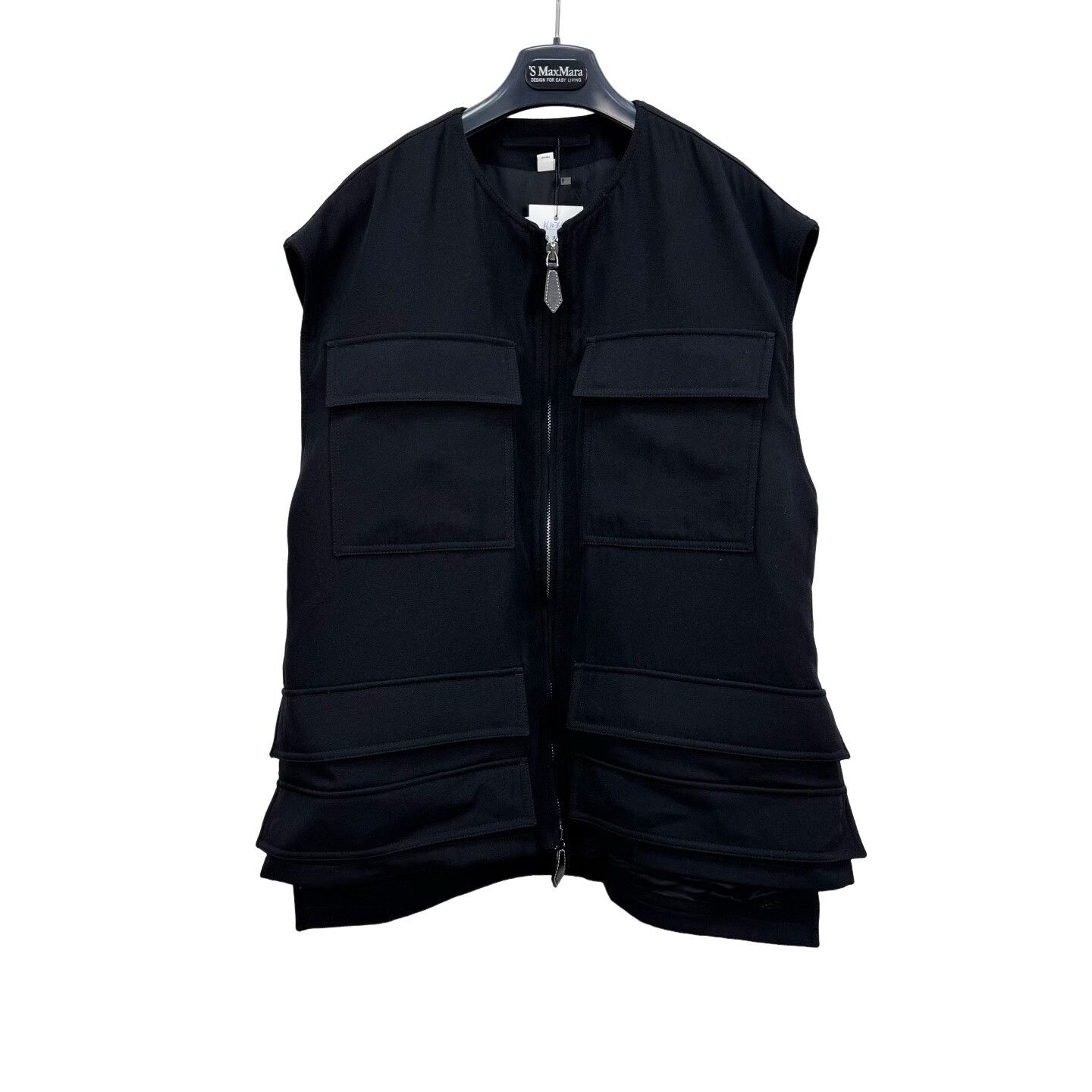 Burberry Burberry Multi-Pocket Wool Vest Size 50 Size US M / EU 48-50 / 2 - 1 Thumbnail