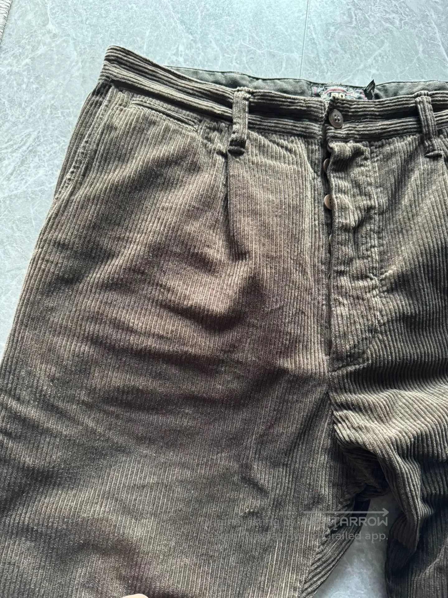 RRL Ralph Lauren RRL Corduroy Straight Leg Pants. Size US 31 - 2 Thumbnail