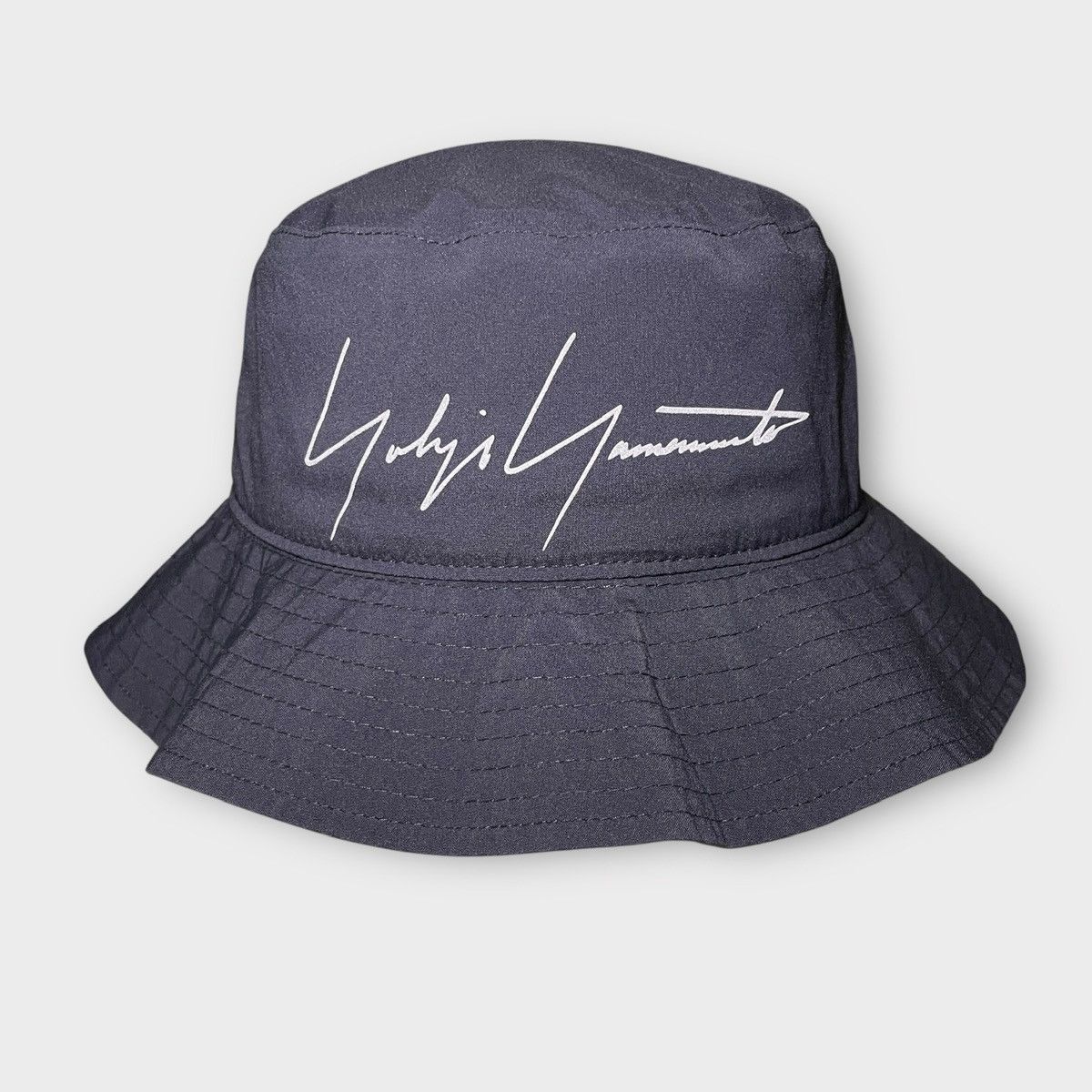 Yohji Yamamoto Pour Homme x New Era Gore-tex Logo Bucket Hat