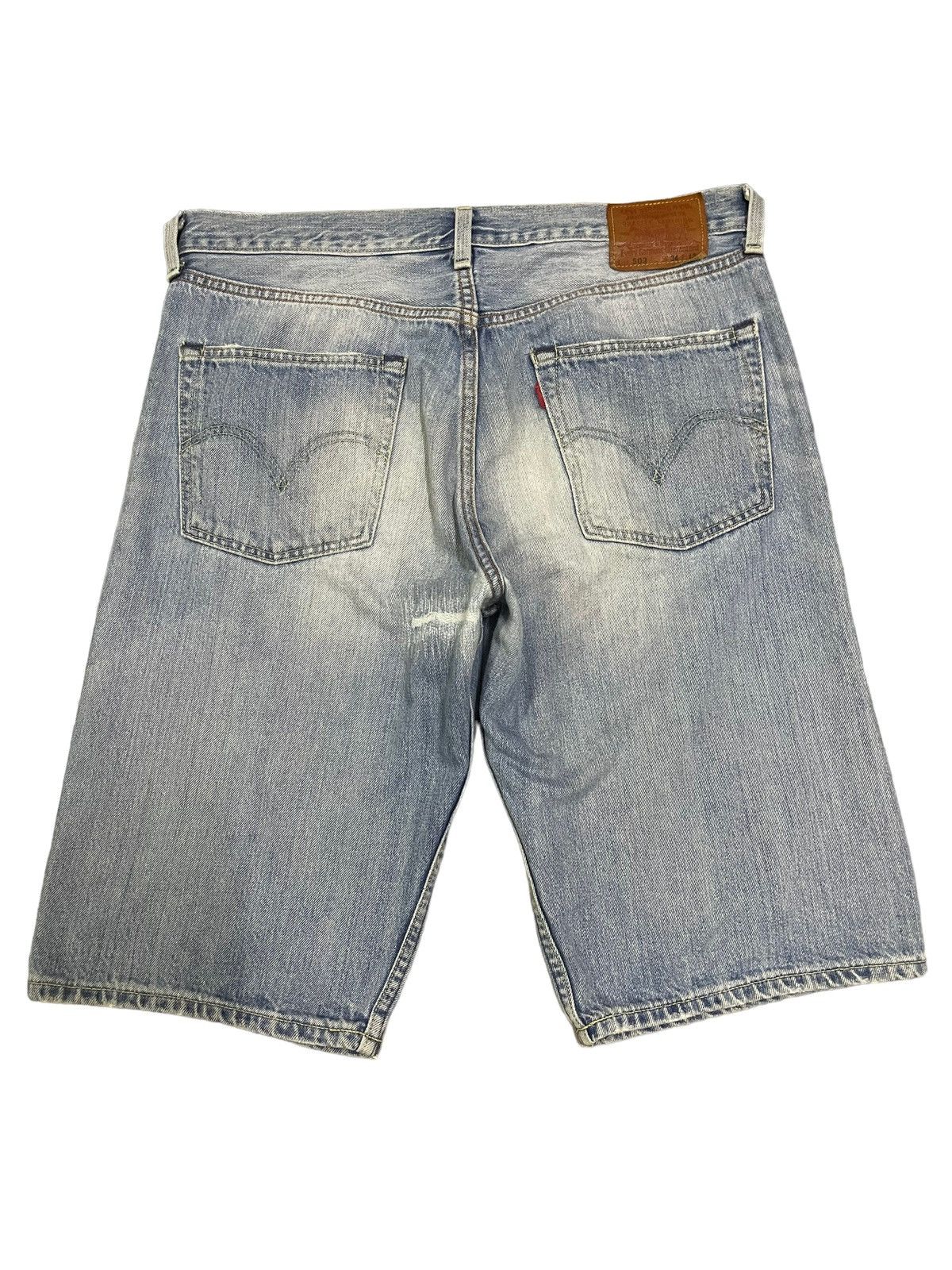 Levi's Vintage Levis Classic Blue Wash Short Jeans Size US 34 / EU 50 - 2 Thumbnail