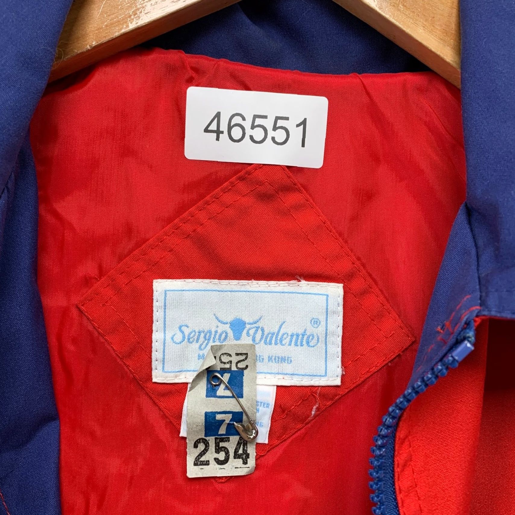 Vintage VINTAGE Sergio Valente Jacket Mens S Red Back Button Hong Kong Size US S / EU 44-46 / 1 - 3 Thumbnail