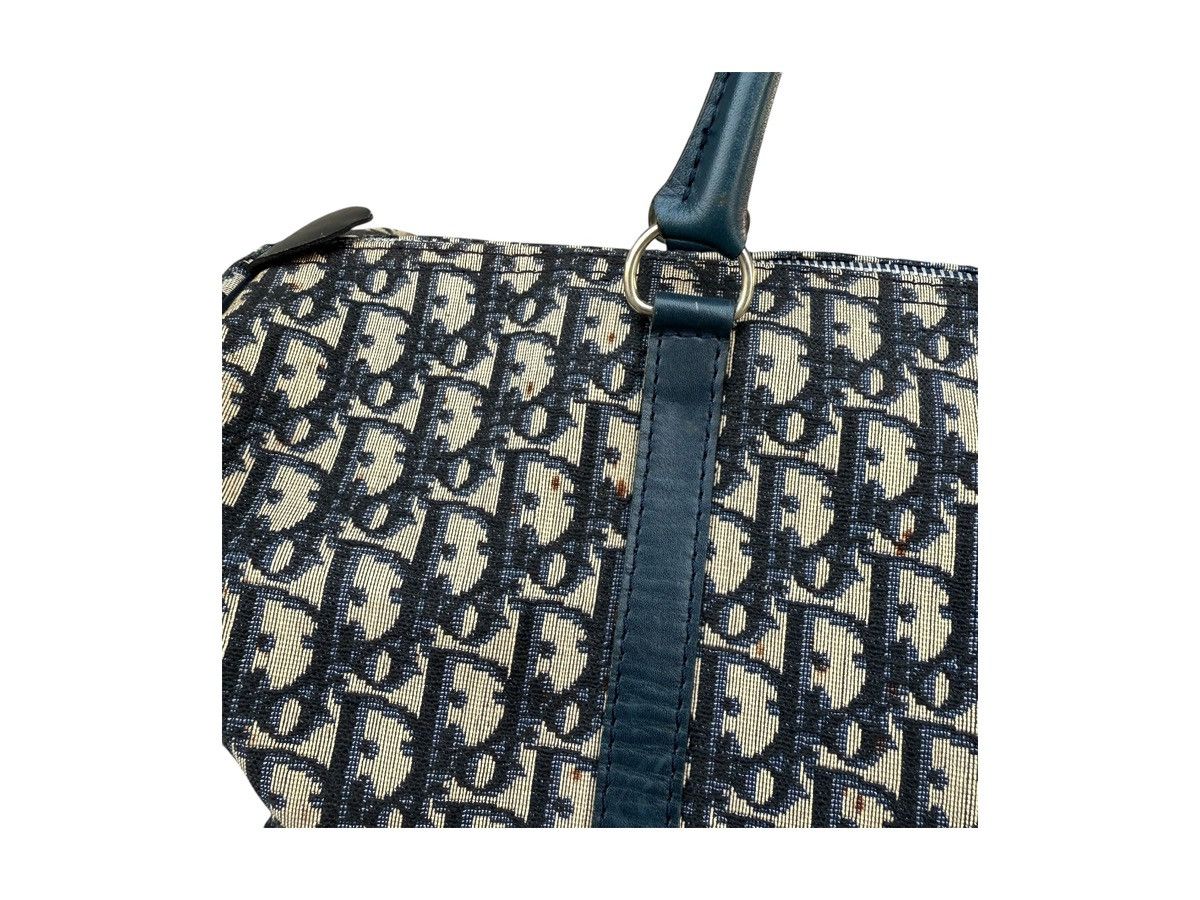 Christian Dior Monsieur × Dior Vintage 90s Christian Dior Trotter Jacquard Boston 40 Size ONE SIZE - 8 Thumbnail