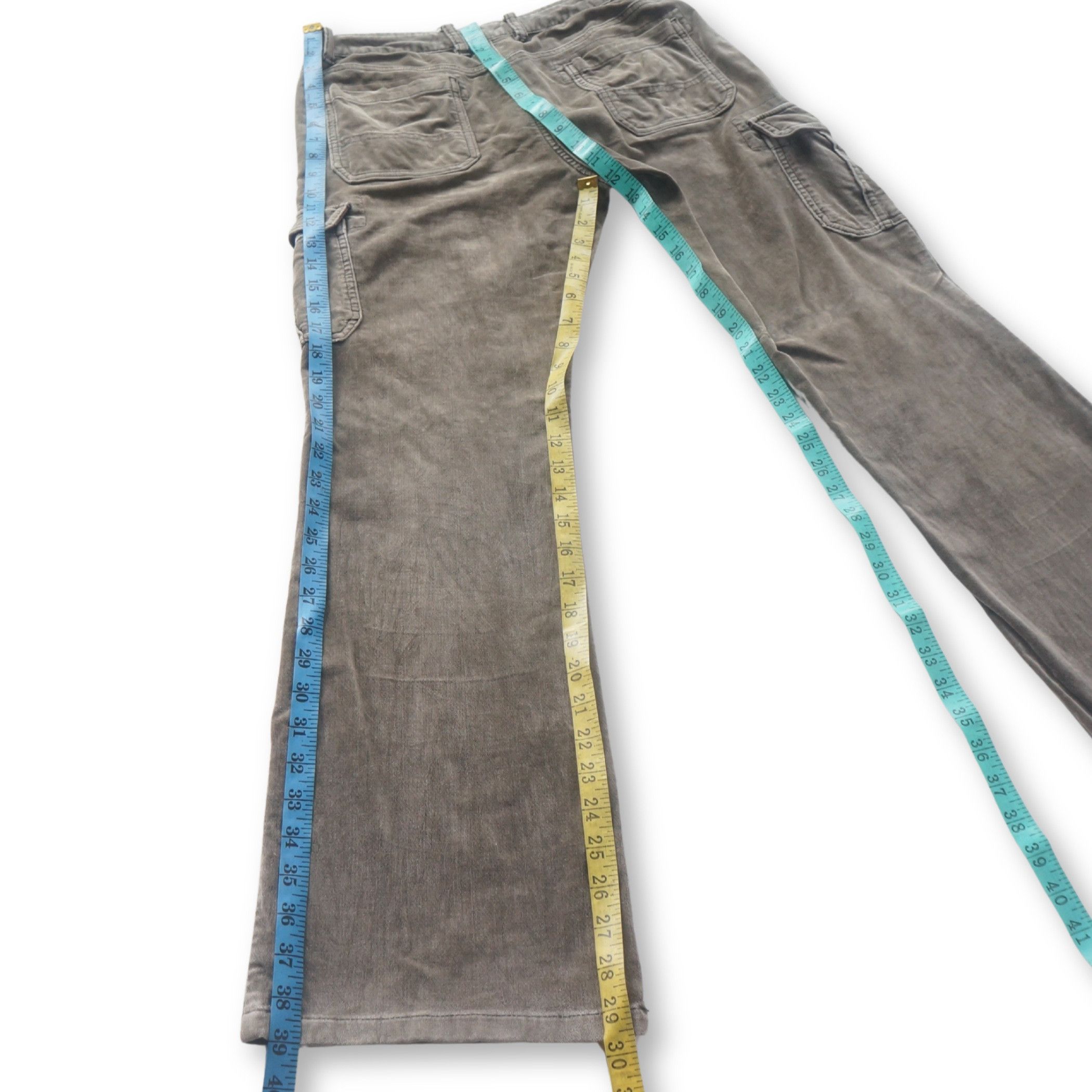 Japanese Brand Sunny Cloud Multi Pockets Cargo Corduroy Pants Size 28" / US 6 / IT 42 - 12 Thumbnail