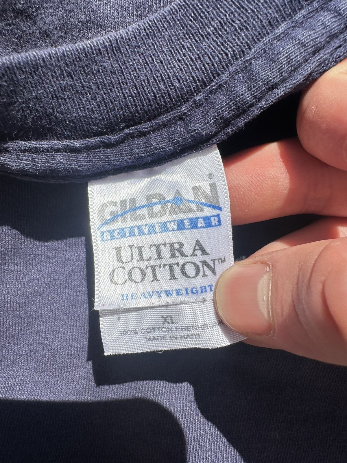 Gildan Vintage “Keep 500 Feet Back” Tee Size US XL / EU 56 / 4 - 3 Thumbnail