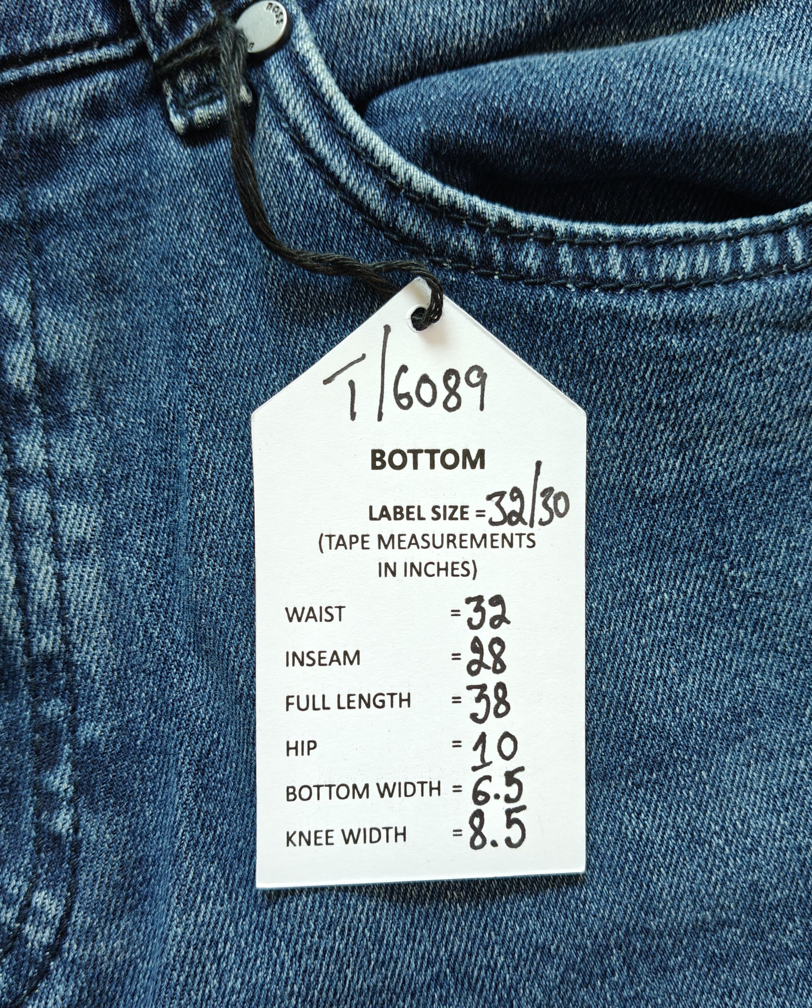Hugo Boss BOSS RE.MAINE Regular fit men's Jeans Free Shipping T/6089 Size US 32 / EU 48 - 13 Thumbnail