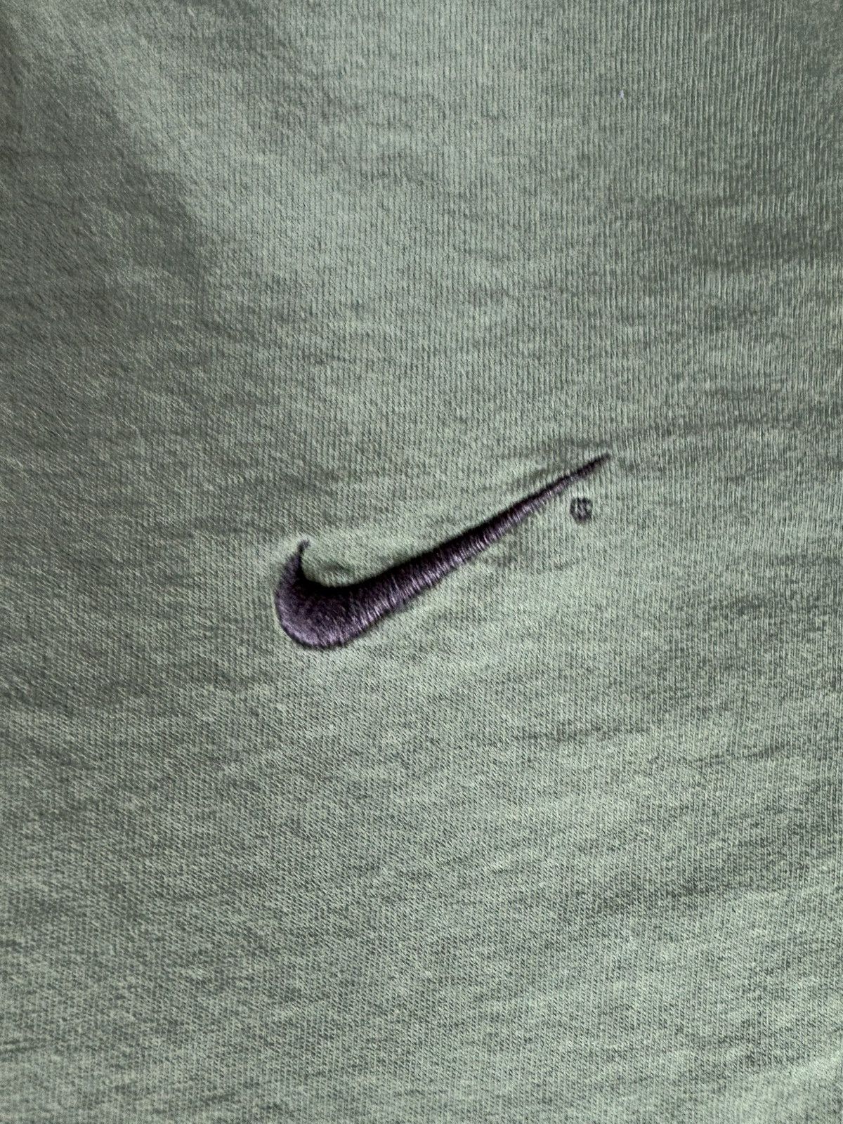 Nike × Vintage Vintage Nike 1990’s Embroidered swoosh T-Shirt Size US L / EU 52-54 / 3 - 6 Thumbnail