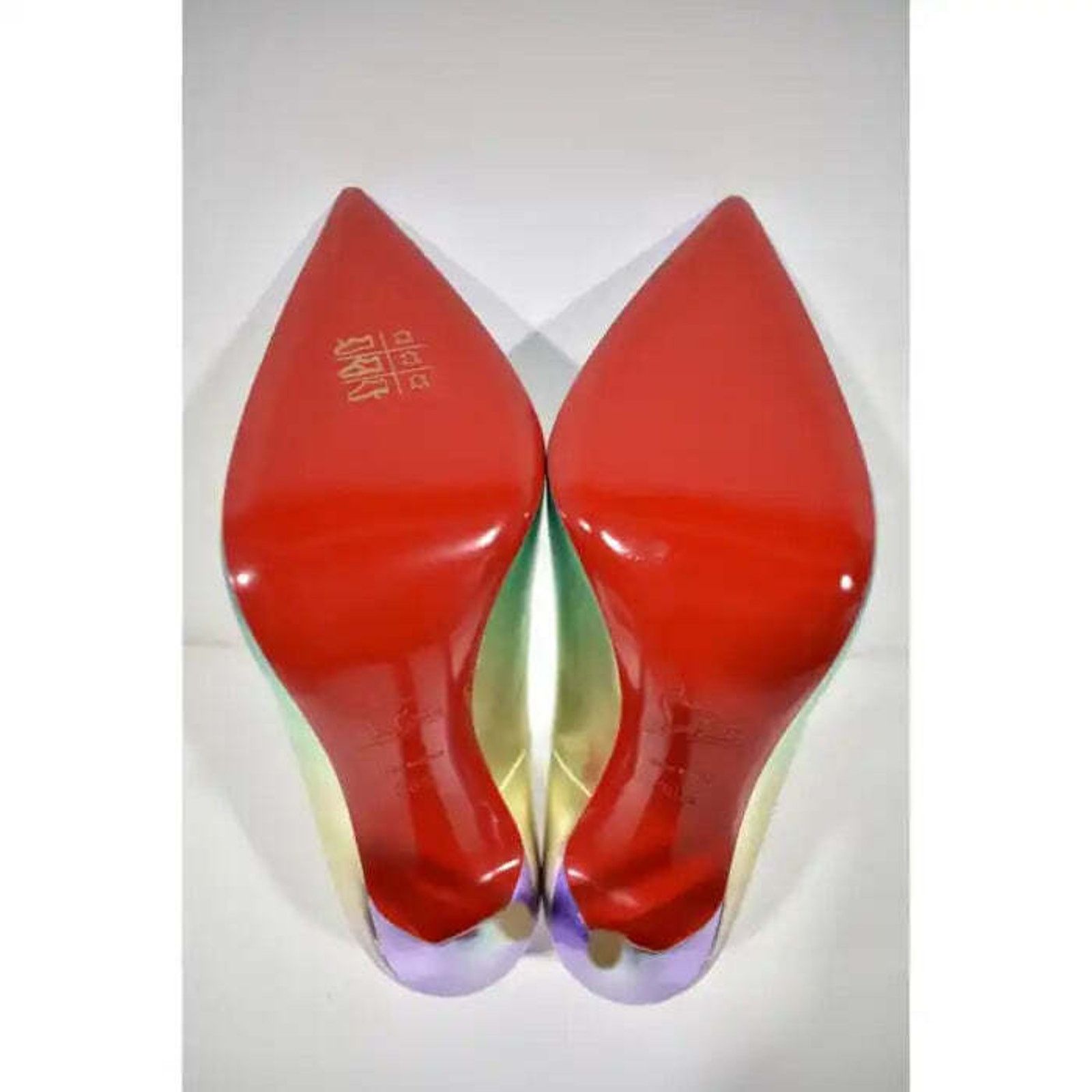 Christian Louboutin So Kate 120 Licorne Multicolor Stiletto Heel Pump 38.5 Size US 8.5 / IT 38.5 - 12 Thumbnail