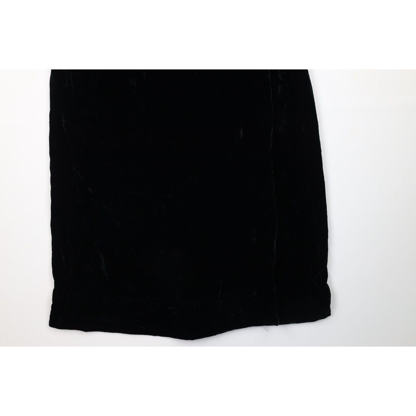 Vintage Vintage 50s 60s Streetwear Velvet Velour Full Length Skirt Size 28" / US 6 / IT 42 - 4 Thumbnail