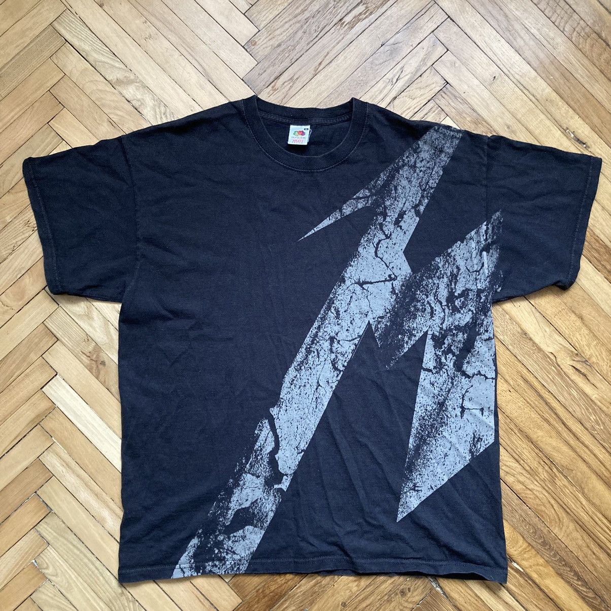 Vintage band tee Metallica M logo