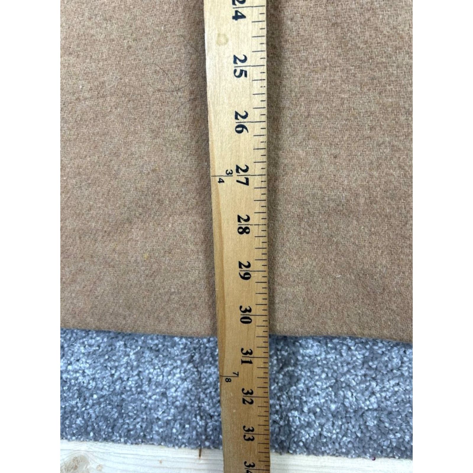 J.Crew J.CREW Coat 8 Petite Brown Wool Blend Overcoat Tweed Solid Womens Size M / US 6-8 / IT 42-44 - 8 Thumbnail
