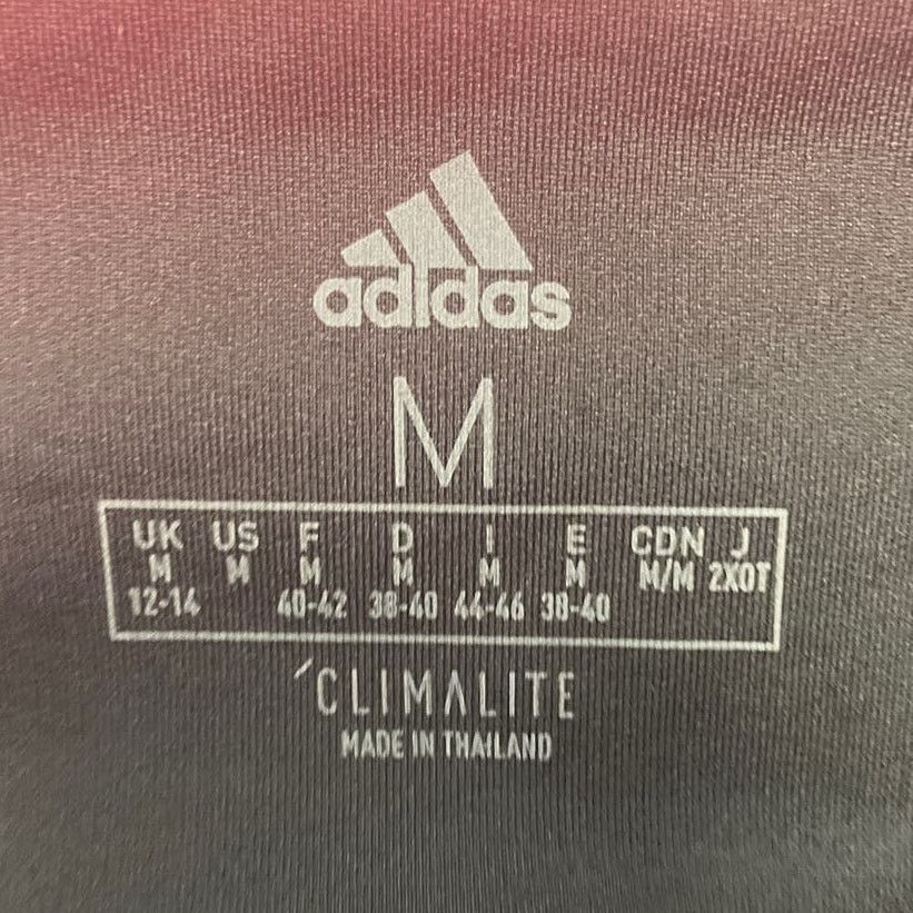 Adidas Adidas Medium Climalite Polyester Blend Pull On Leggings Size 28" / US 6 / IT 42 - 4 Thumbnail