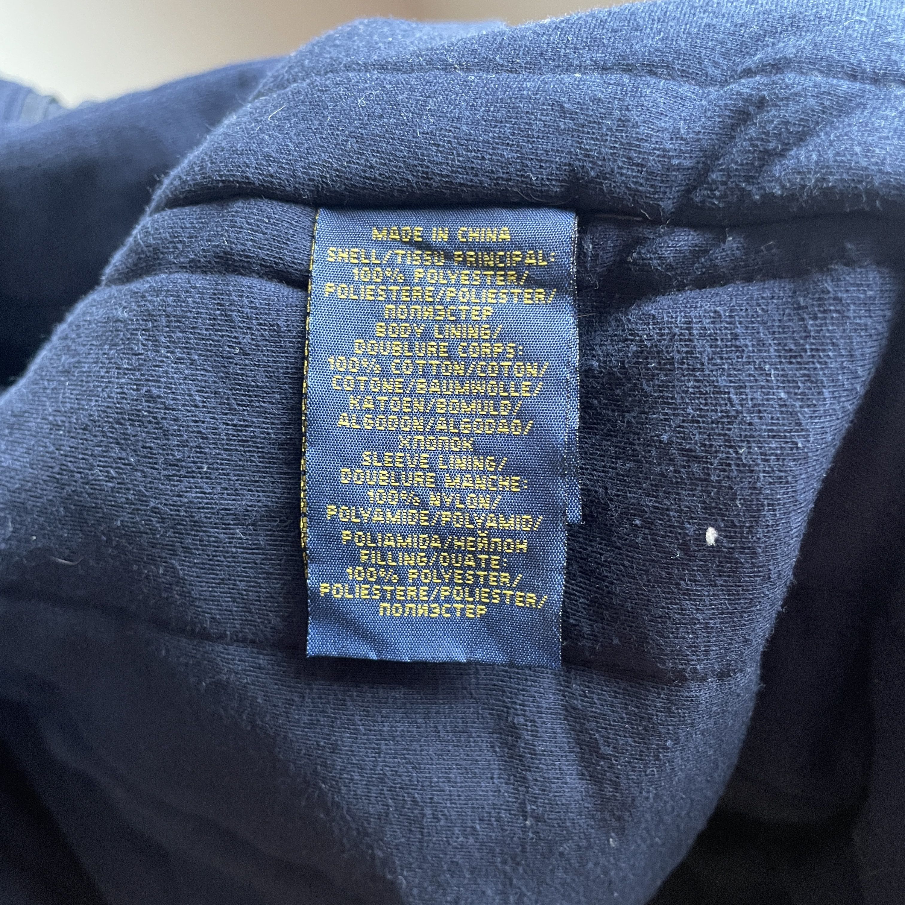 Polo Ralph Lauren Polo Ralph Lauren Padded Nylon Jacket Size XL Size US XL / EU 56 / 4 - 19 Thumbnail