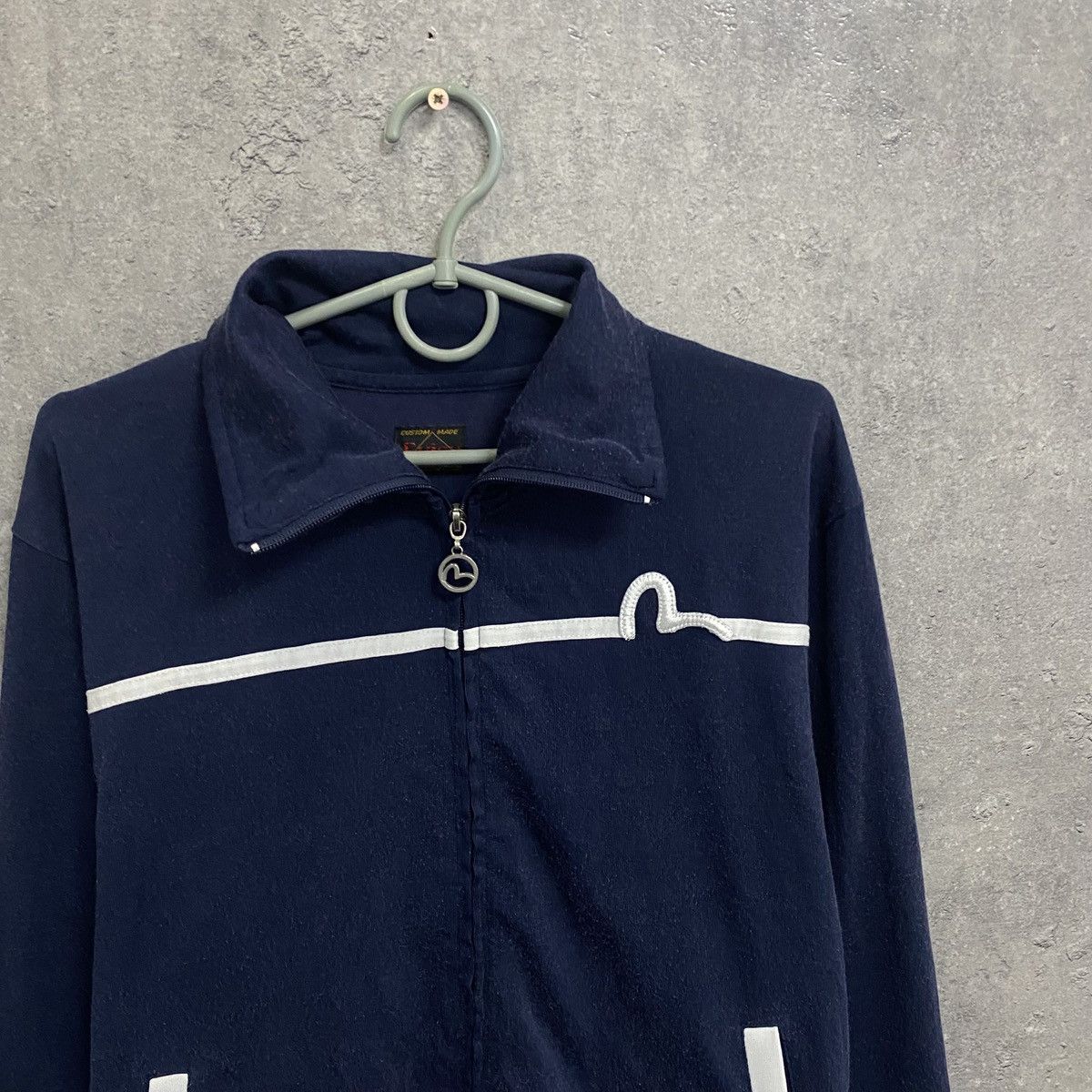 Evisu Vintage Evisu Full Zip Hoodie Big Logo Size US L / EU 52-54 / 3 - 5 Thumbnail