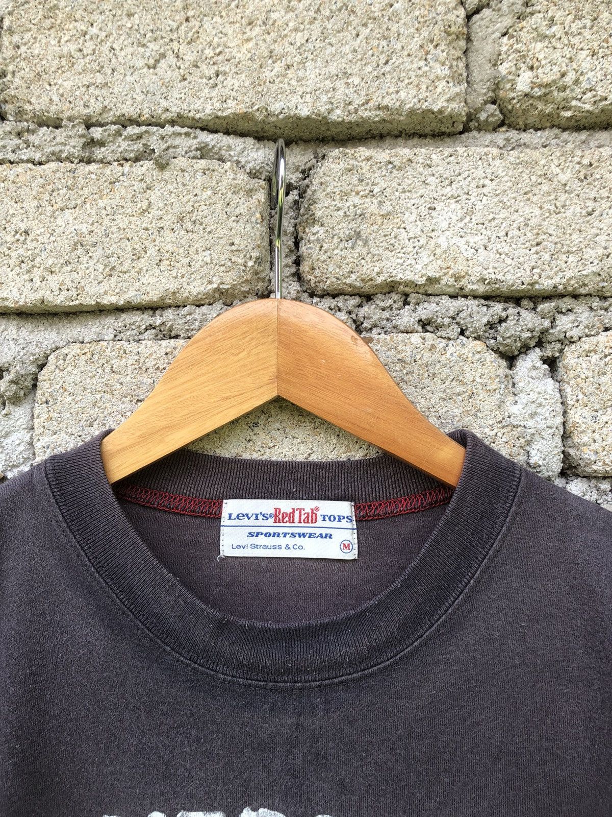 Levi's Vintage Sunfaded Levis Red Tab Tops Americas Original Tee Size US M / EU 48-50 / 2 - 6 Thumbnail
