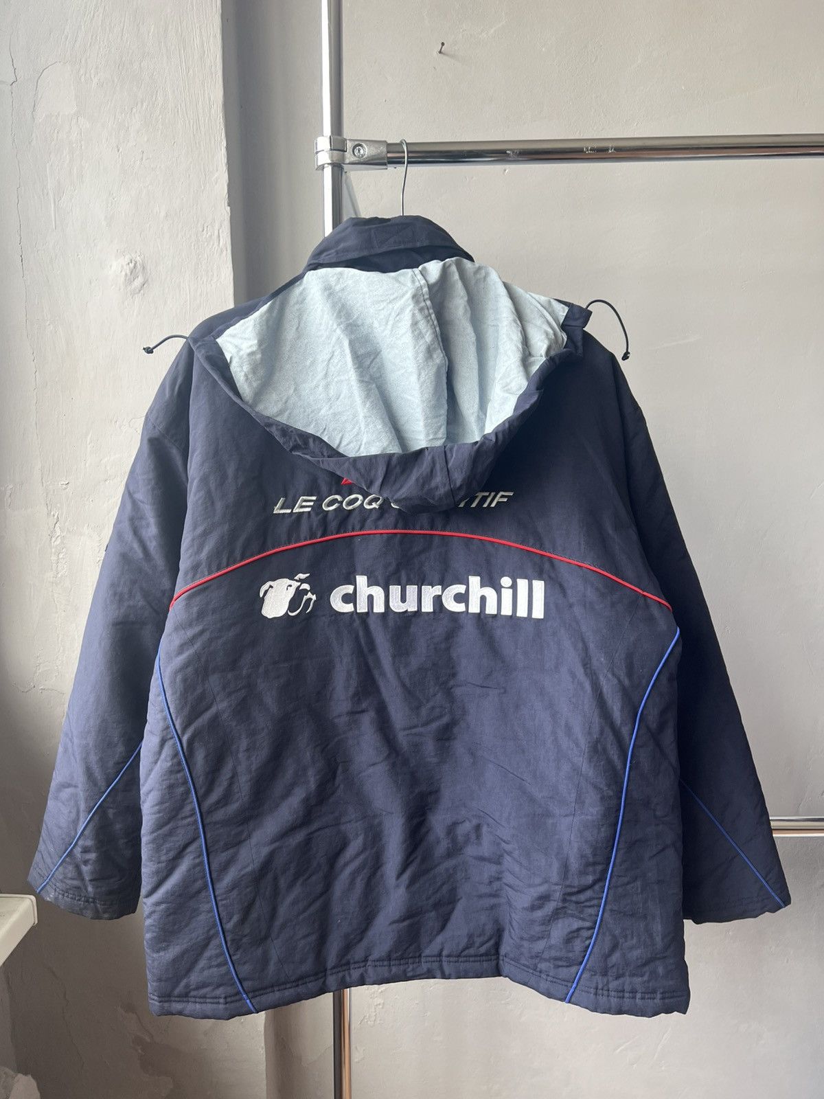 Le Coq Sportif 2001 Le coq sportif Crystal Palace vintage soccer jacket L Size US L / EU 52-54 / 3 - 10 Thumbnail