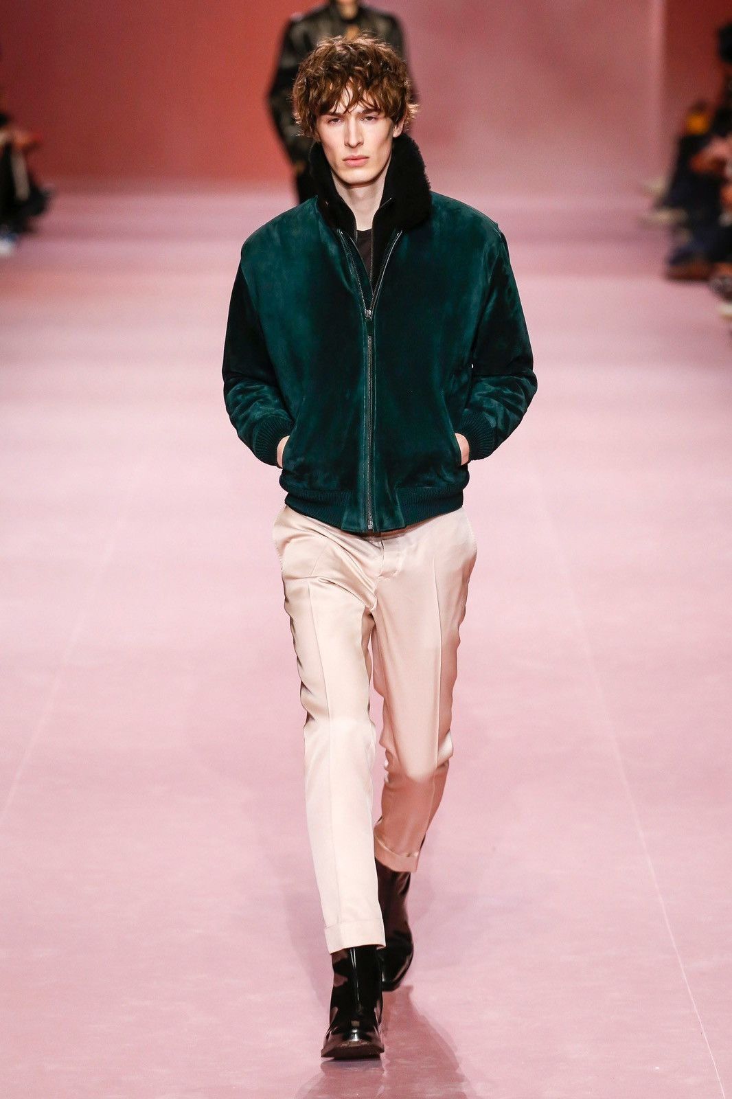 Berluti Berluti Lizard Trimmed Shearling Jacket Size US M / EU 48-50 / 2 - 18 Thumbnail