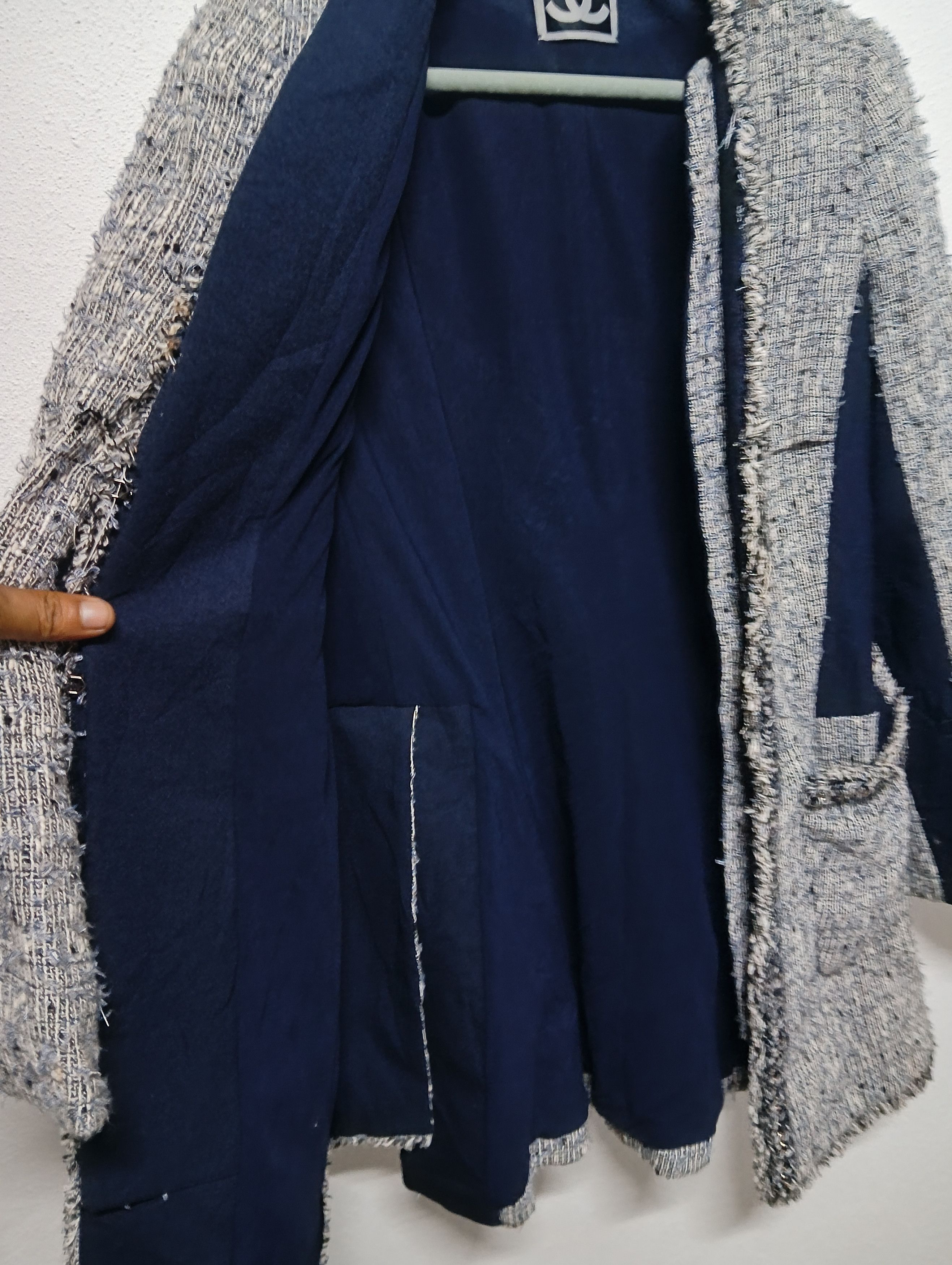 Designer × Japanese Brand Time tweed coat women inspired chanel Size S / US 4 / IT 40 - 7 Thumbnail