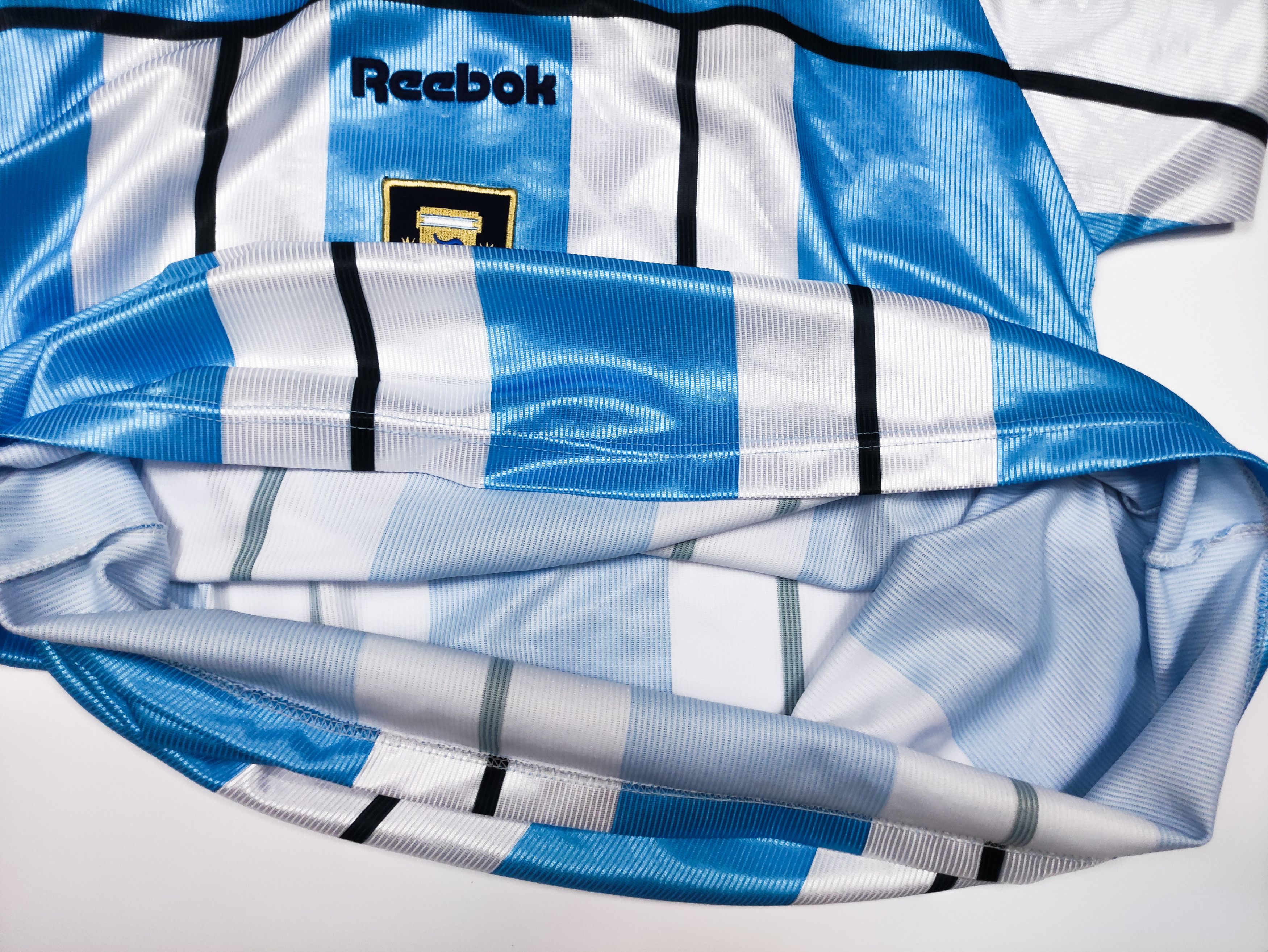 Reebok Argentina 2000 Reebok Home Shirt Kit Jersey Vintage Camiseta Size US M / EU 48-50 / 2 - 4 Thumbnail