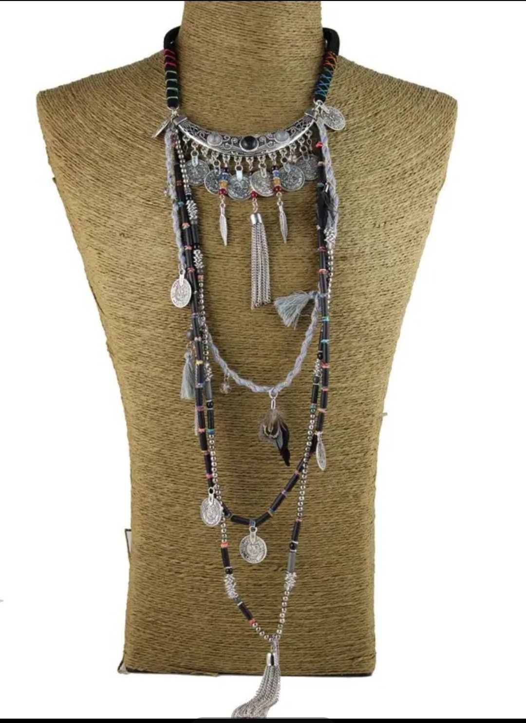 Jewelry Gypsy Vintage Long Necklace Size ONE SIZE - 4 Thumbnail