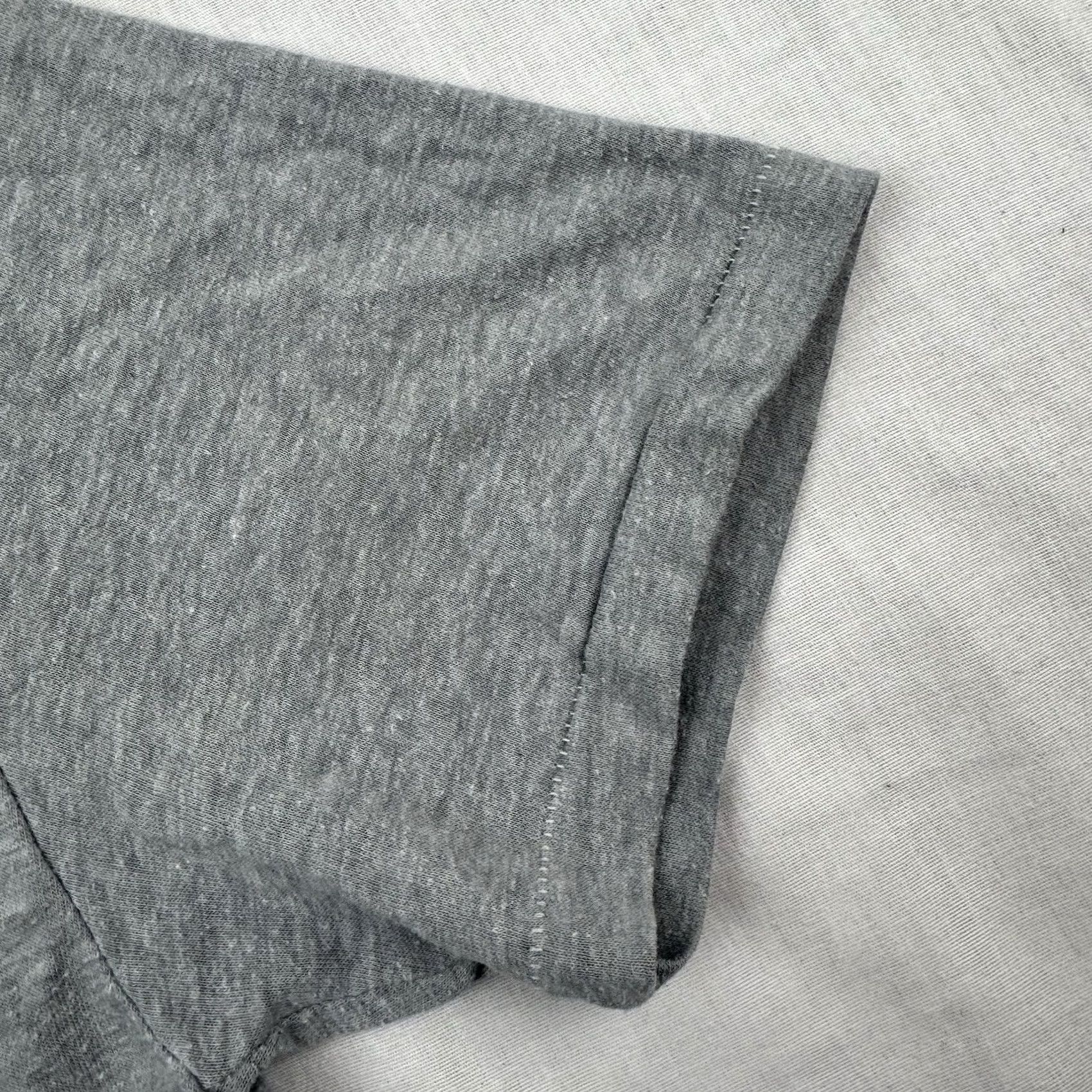 Vintage VINTAGE Property Of Clemson Cropped T Shirt Womens S Gray 80s USA Shirt Womens S Size S / US 4 / IT 40 - 3 Thumbnail