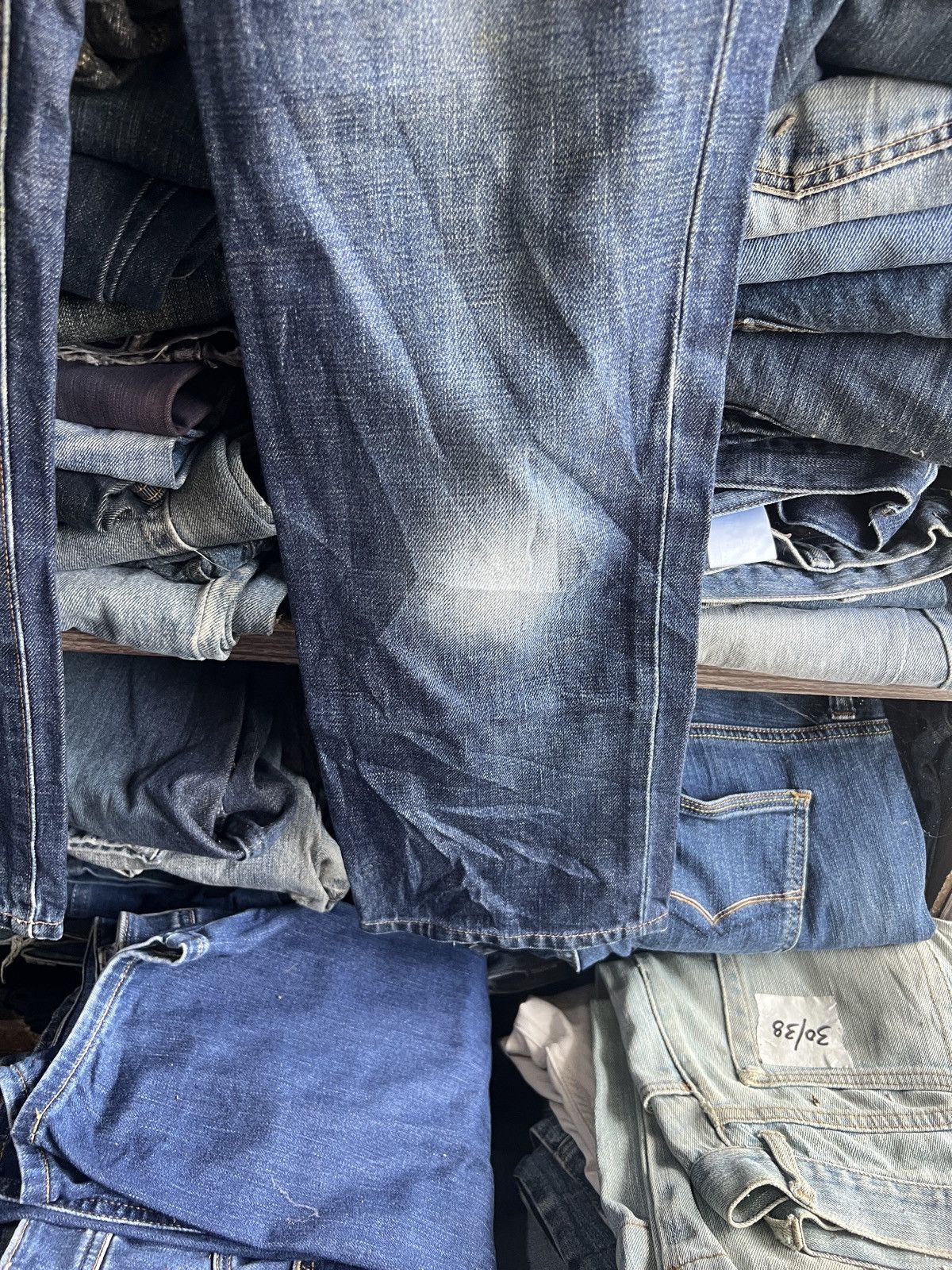 Edwin 🔥Something by Edwin Distressed Denim Size US 26 / EU 42 - 8 Thumbnail