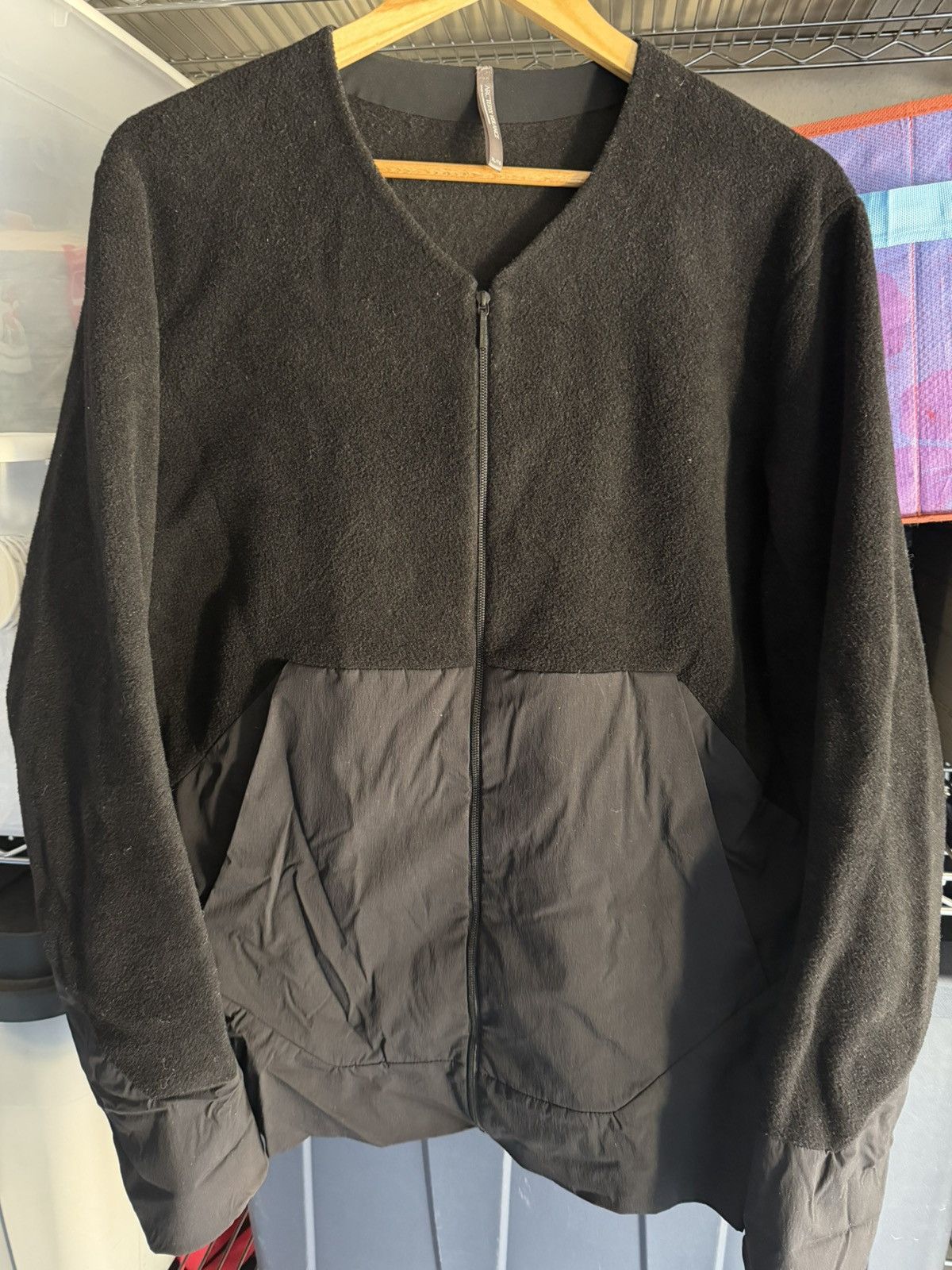 Veilance Arc'teryx Veilance Graph Cardigan - Black | Grailed