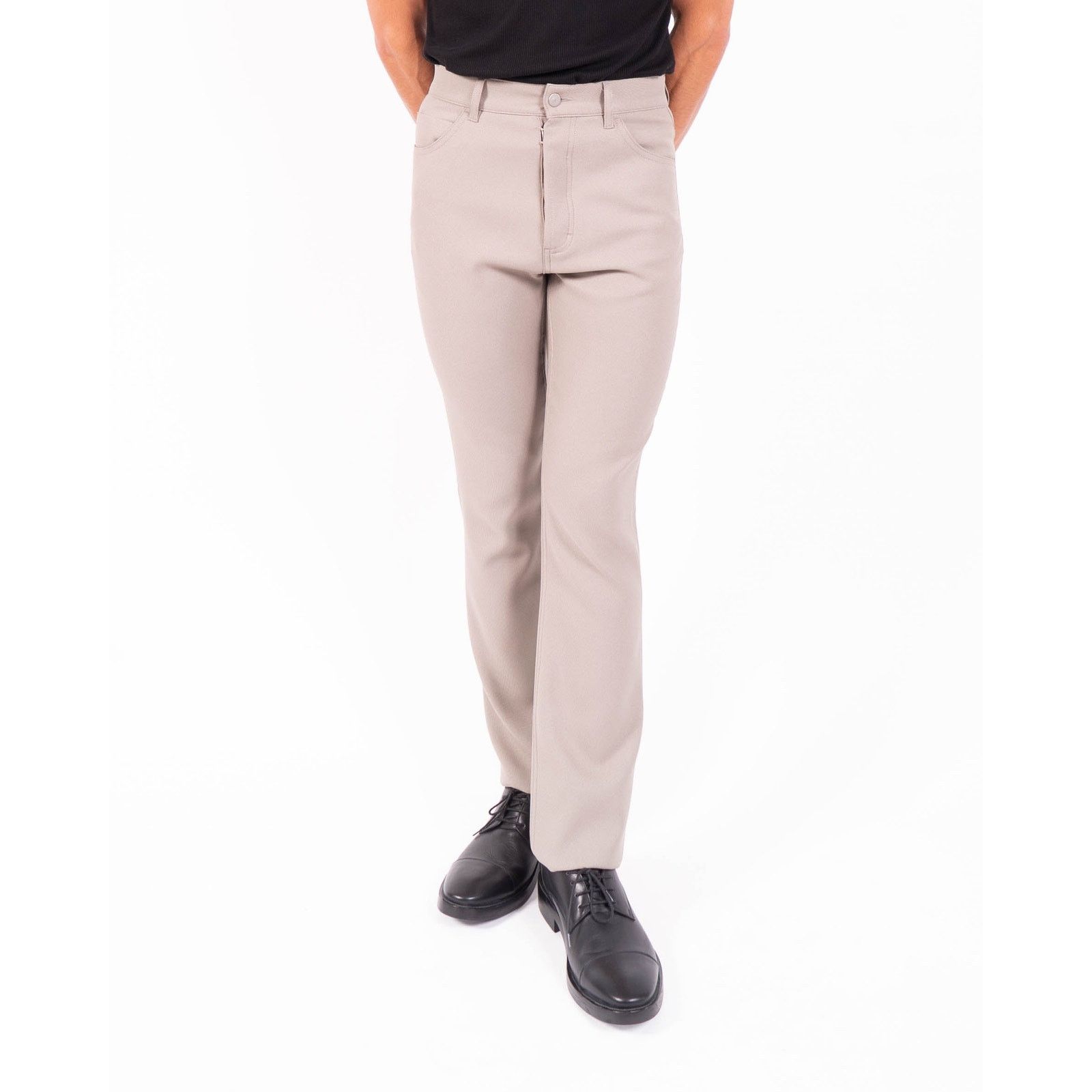 Maison Margiela FW18 Flared Trousers in Beige Viscose Size US 29 - 5 Thumbnail