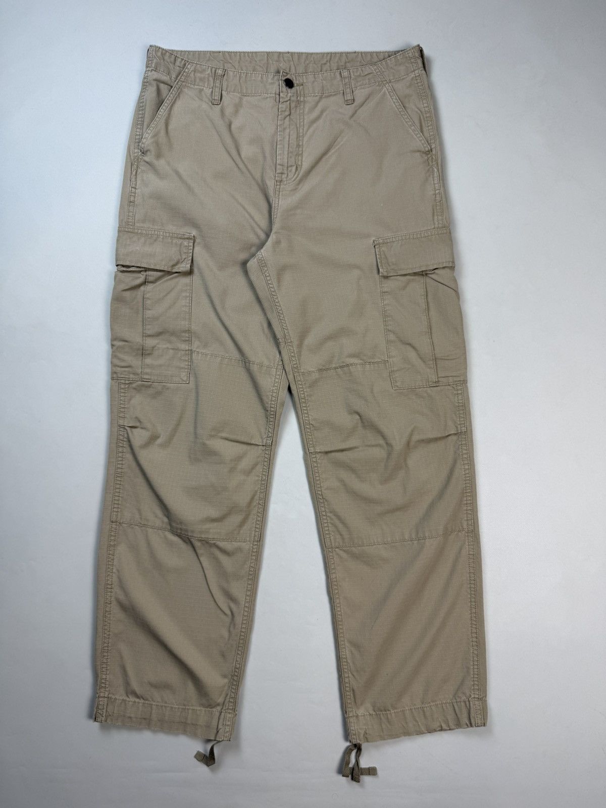 Carhartt Carhartt WIP Men’s Regular Distressed Cargo Pants Trousers Size US 34 / EU 50 - 10 Thumbnail