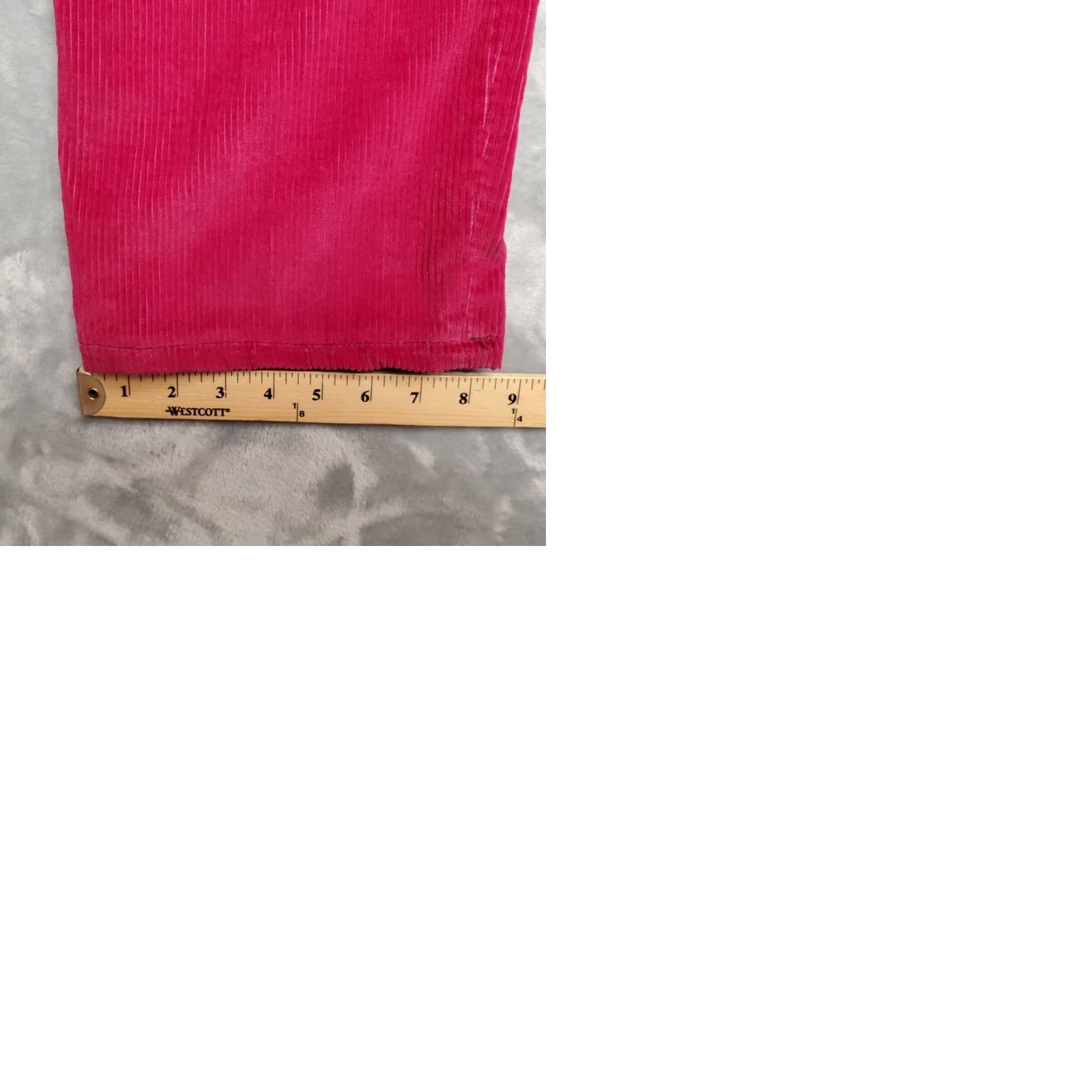Vintage VINTAGE LL Bean Pants Womens 14 Pink Corduroy Wide Wale Pleated Front Classic Retro 90s Size 36" / US 14 / IT 50 - 11 Thumbnail