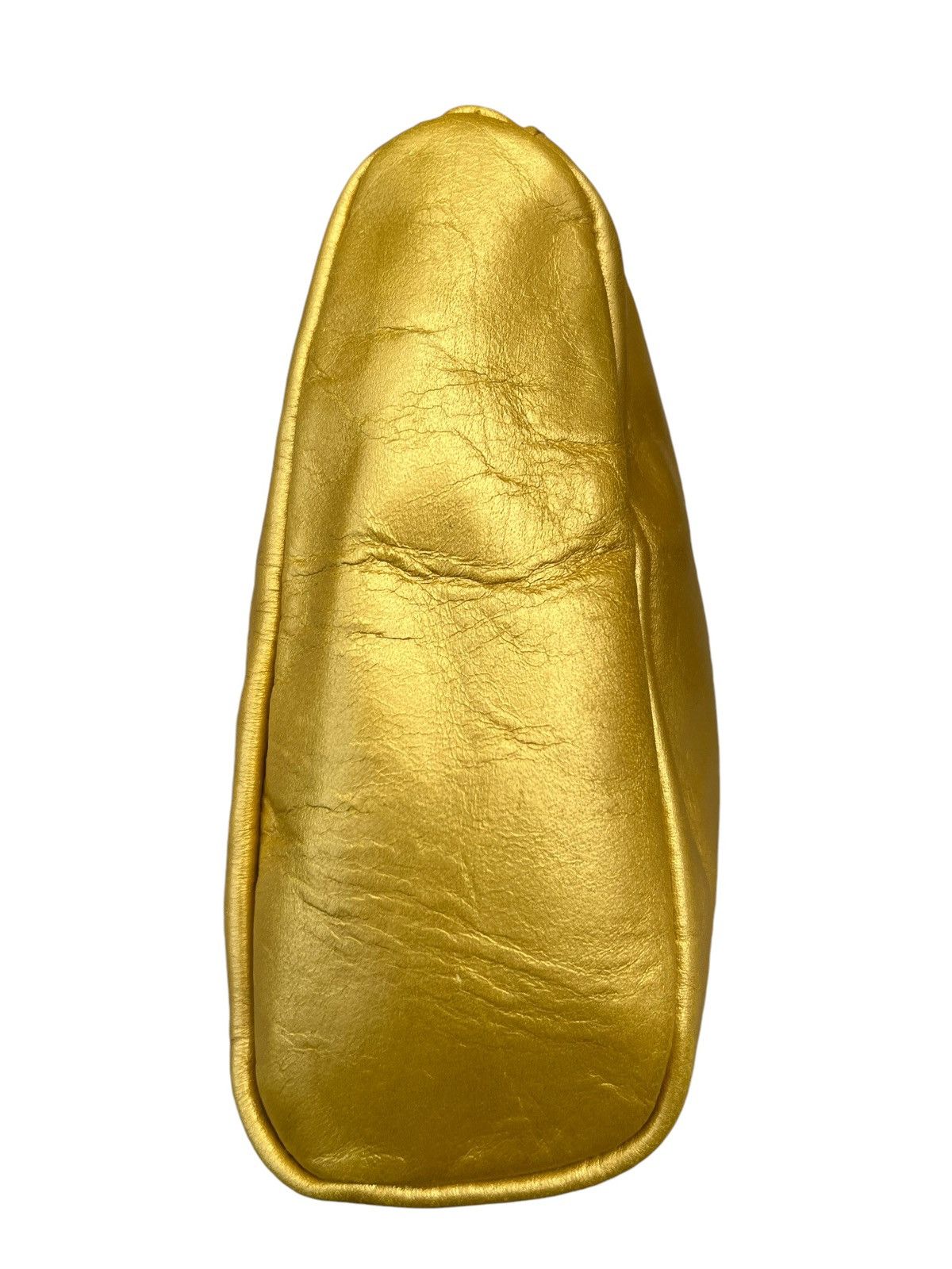 A.P.C. Vintage A.P.C. Patina Leather Yellow Gold Clutch Bag Size ONE SIZE - 12 Thumbnail