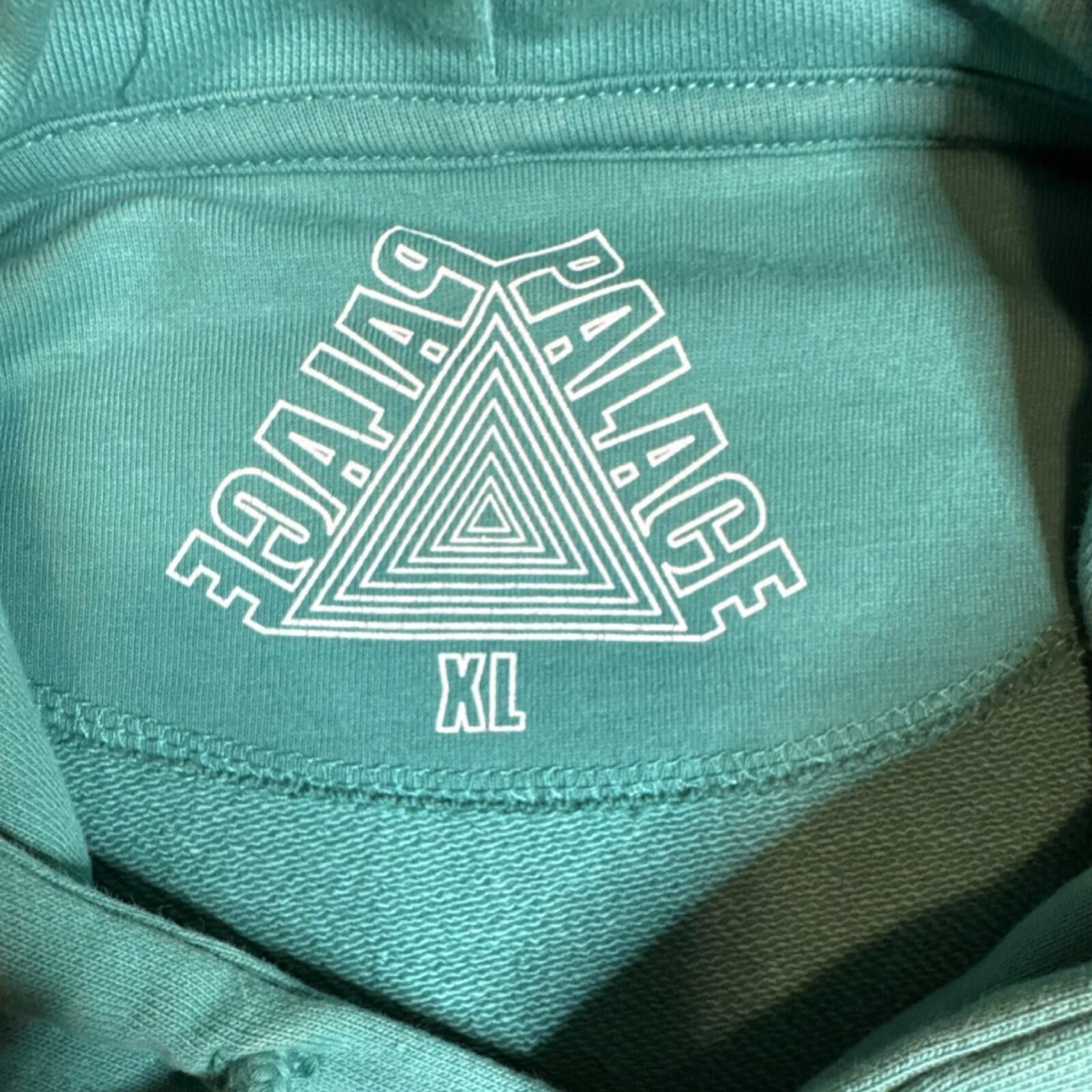 Palace Palace P-3D Hood Ultimo Graphic Print Hoodie Sea Green XL Size US XL / EU 56 / 4 - 6 Thumbnail