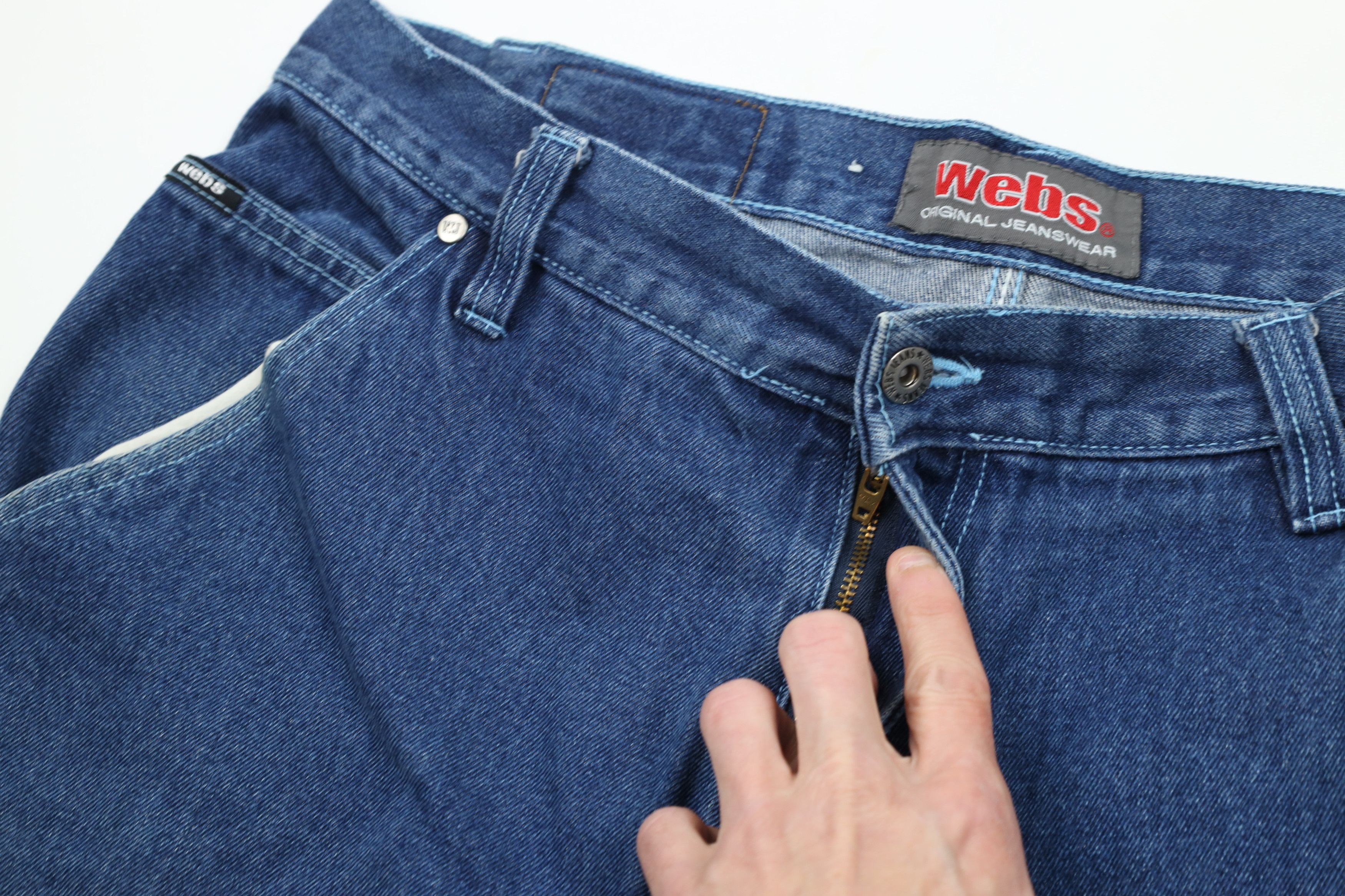 Vintage Vintage 90s Y2K Streetwear Skateboarding Denim Cargo Shorts Size US 36 / EU 52 - 7 Thumbnail