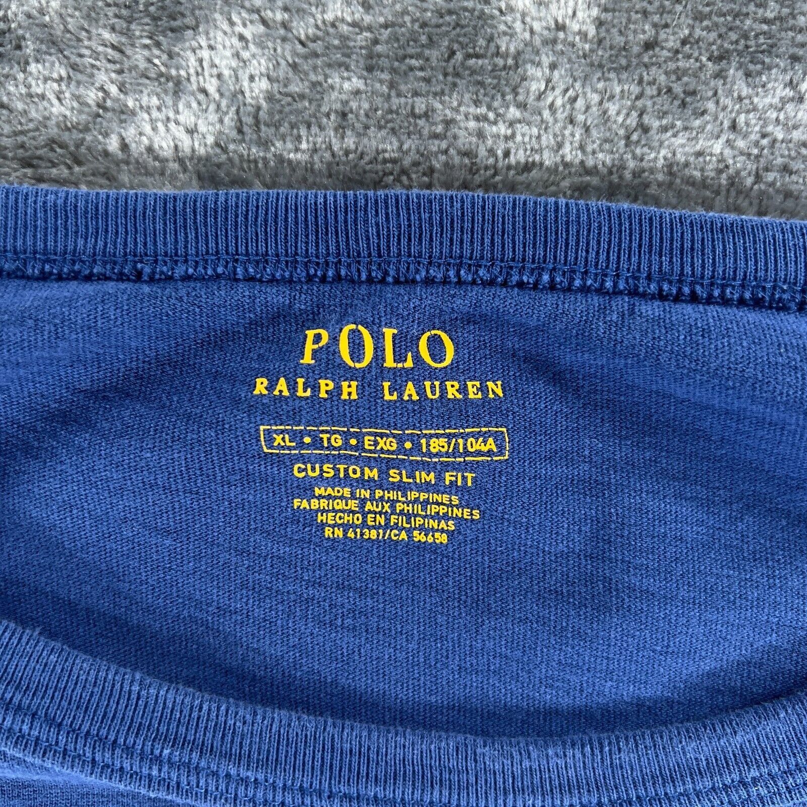Polo Ralph Lauren Polo Ralph Single Stitch Vintage T Shirt Men XL Custom Slim Size US XL / EU 56 / 4 - 14 Thumbnail