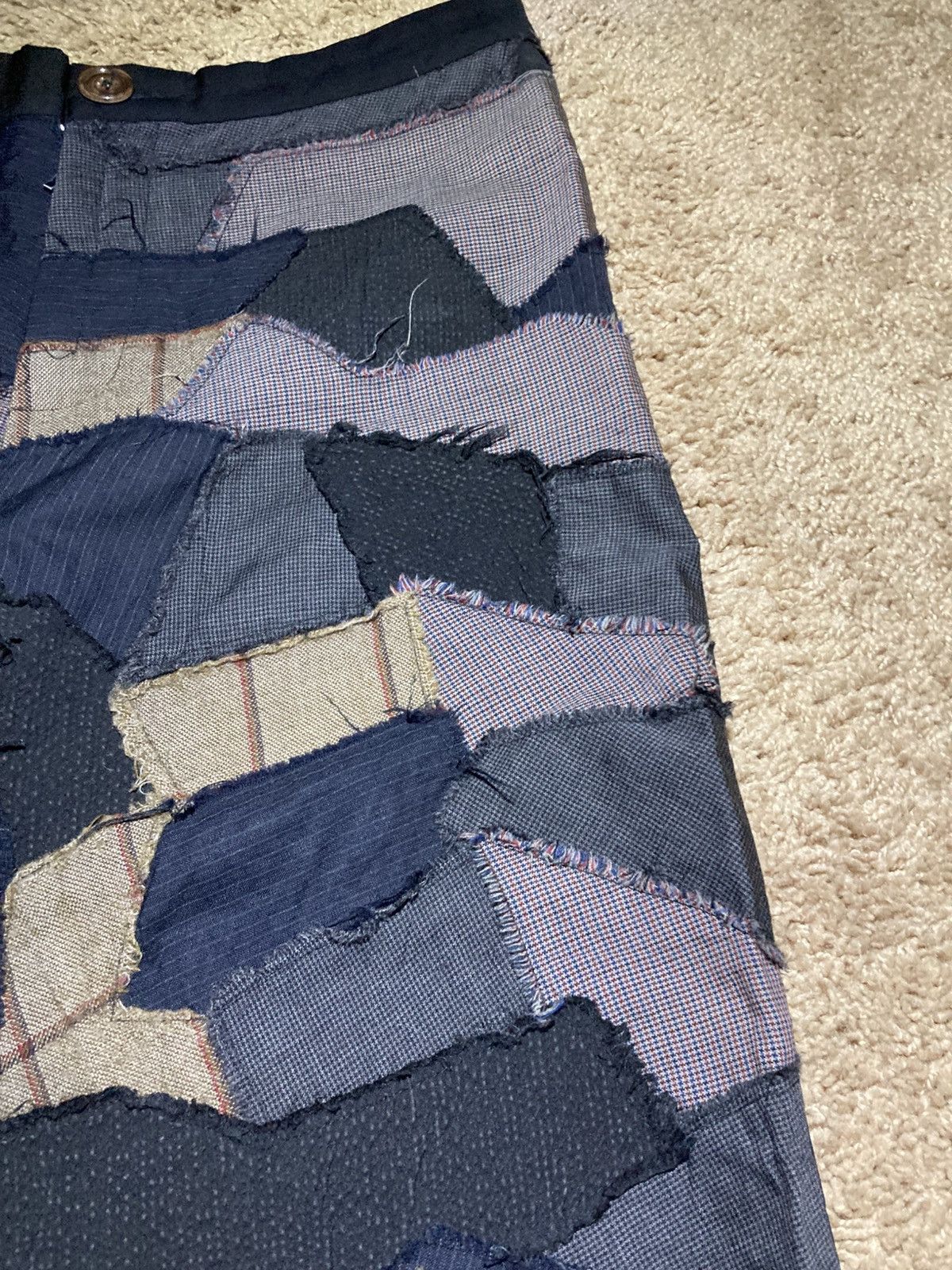 Dirk Schonberger SS03 Dirk Schonberger Patchwork Distressed Pants Boro 90s 20 Size US 32 / EU 48 - 4 Thumbnail