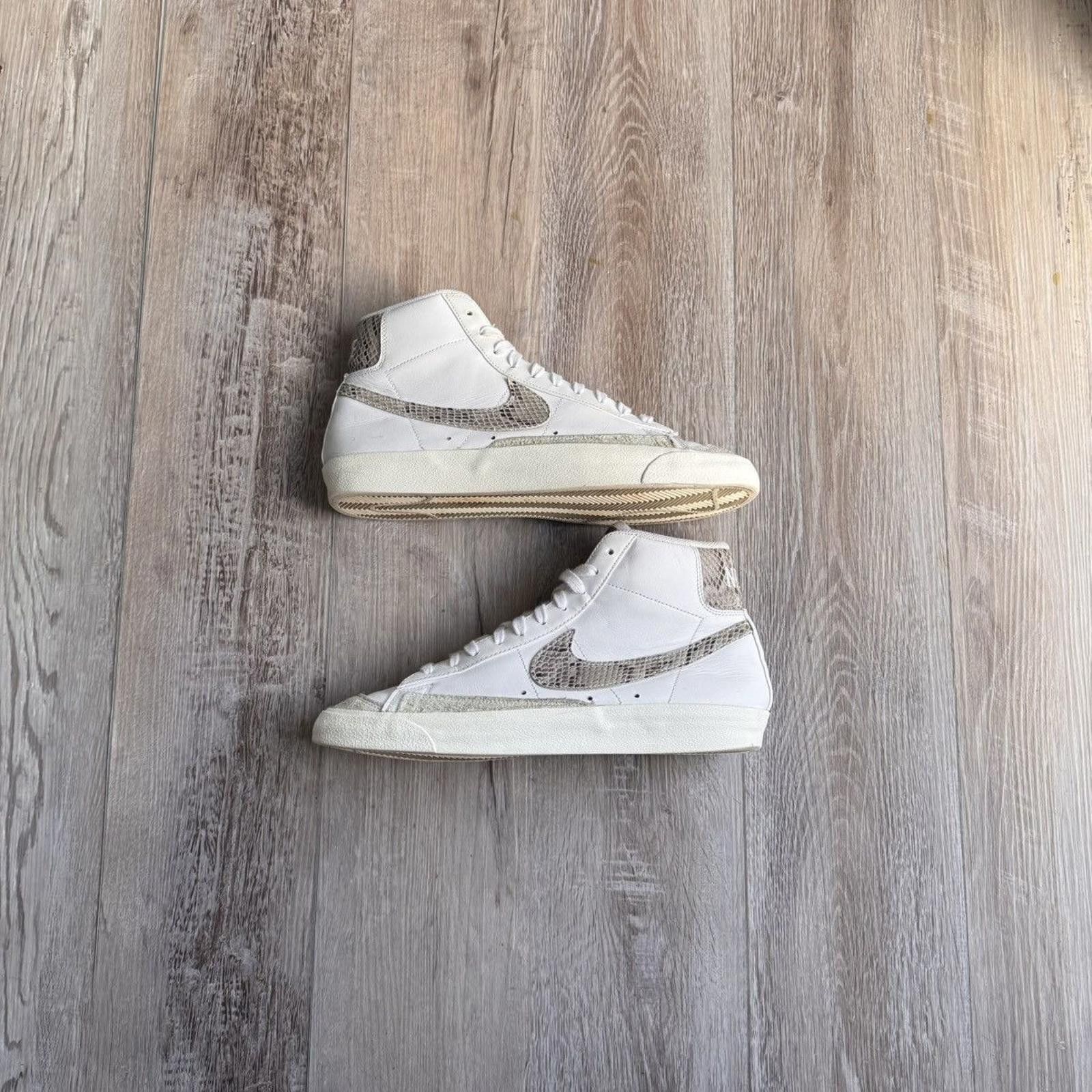 Nike Blazer Mid ‘77 Vintage Snakeskin Swoosh - Size 11 Nike Blazer VNTG Mid Snakeskin Swoosh | eBay main image 2