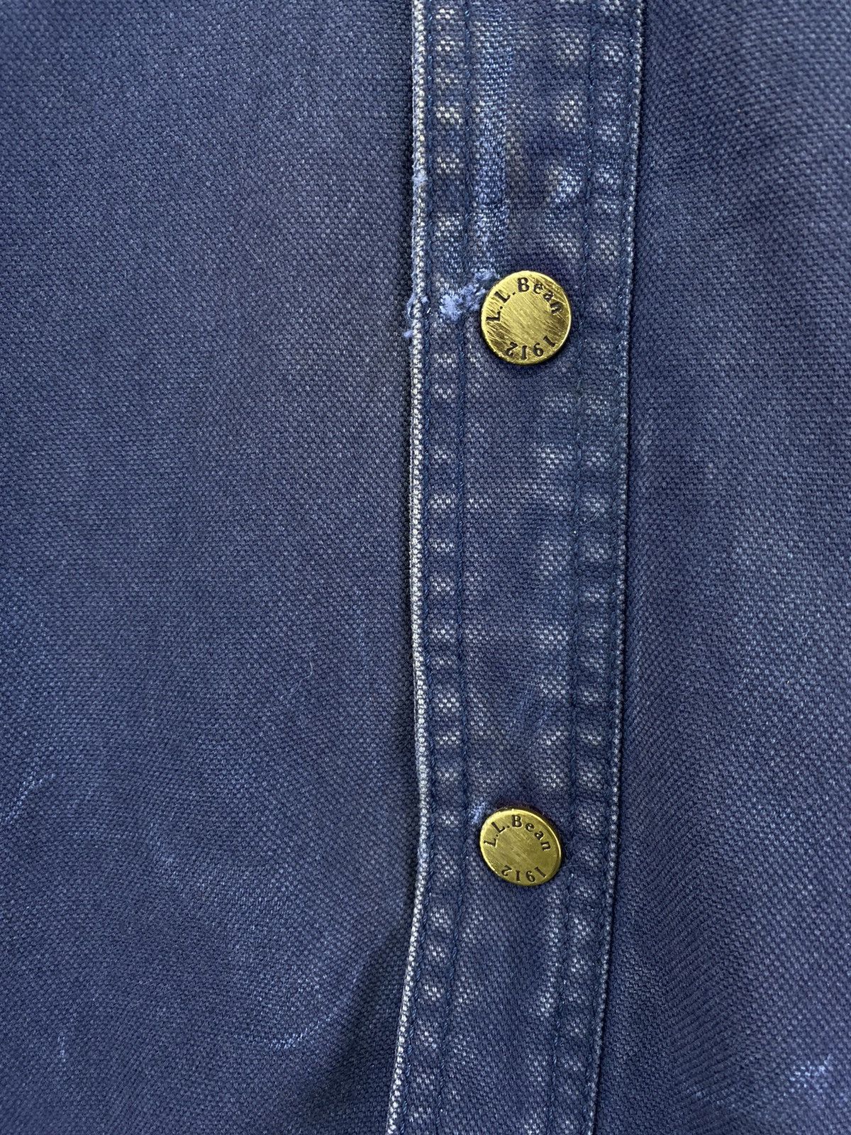 L.L. Bean Vintage L.L. Bean Workwear Button Up Denim Jacket Size US L / EU 52-54 / 3 - 14 Thumbnail