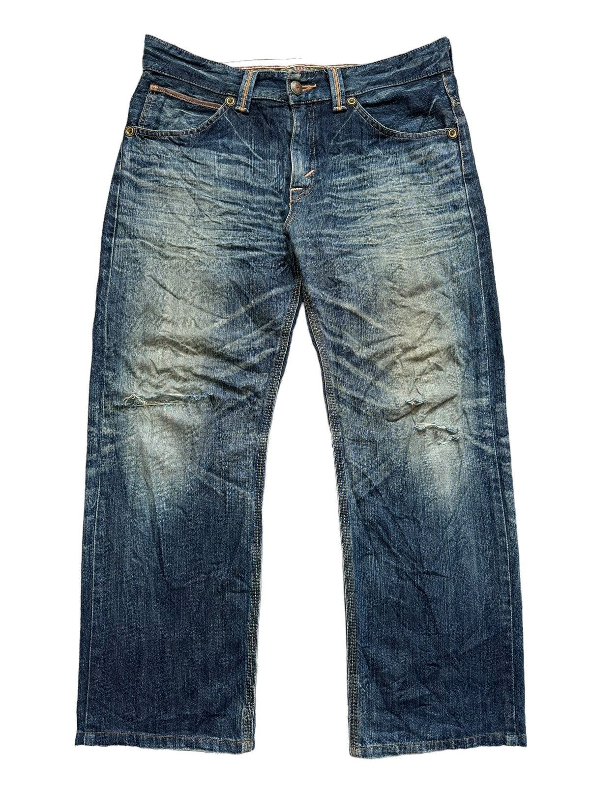 Edwin VINTAGE EDWIN EXCLUSIVE XV NAVAJO POCKET BAGGY JEANS Size US 36 / EU 52 - 3 Thumbnail